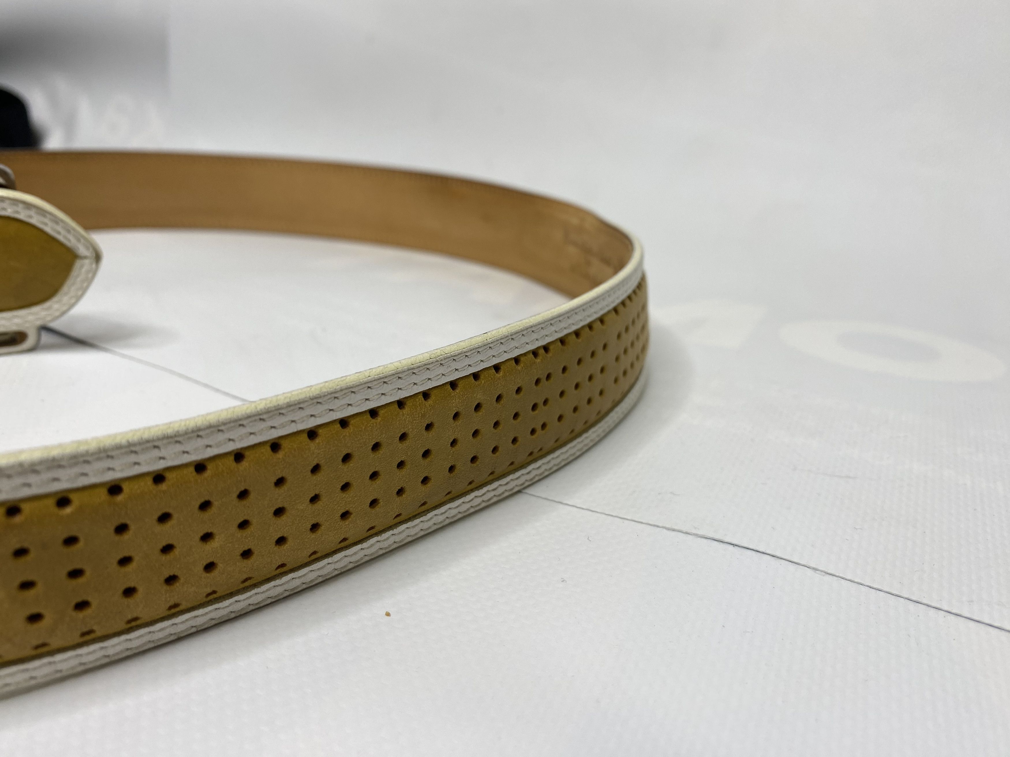 Handmade × Leather LEYVA BELT 100% LEATHER HAND MADE IN SPAIN 91 CM Size ONE SIZE - 5 Thumbnail