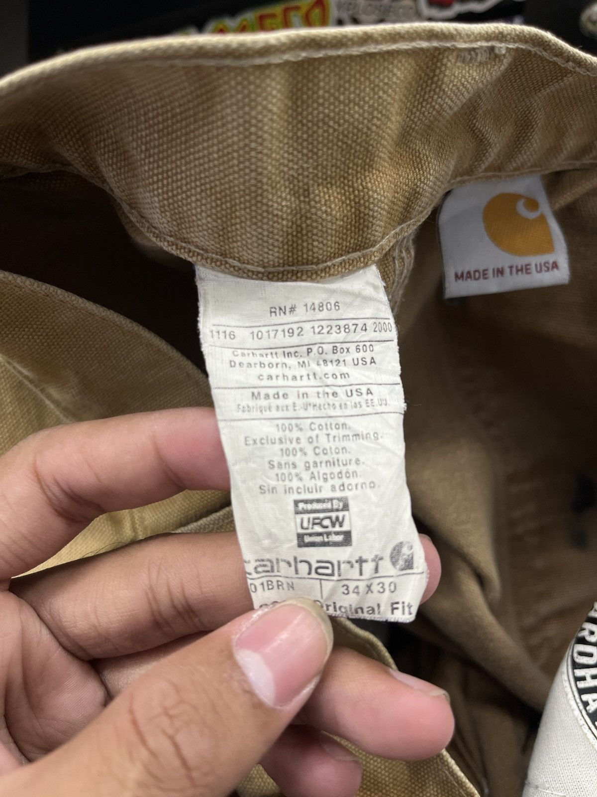 Carhartt Carhartt Double Knee x Helmets to Hardhats Pants Size US 34 / EU 50 - 14 Thumbnail
