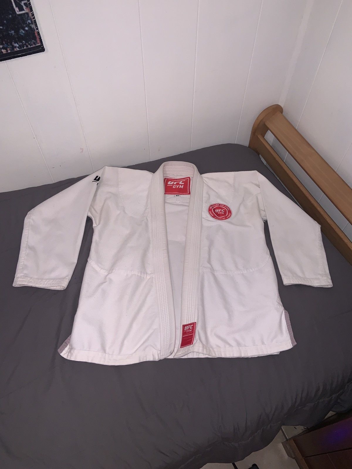UFC UFC GYM - Brazilian Jui Jitsu Kimono - Size A1 Size US M / EU 48-50 / 2 - 1 Thumbnail