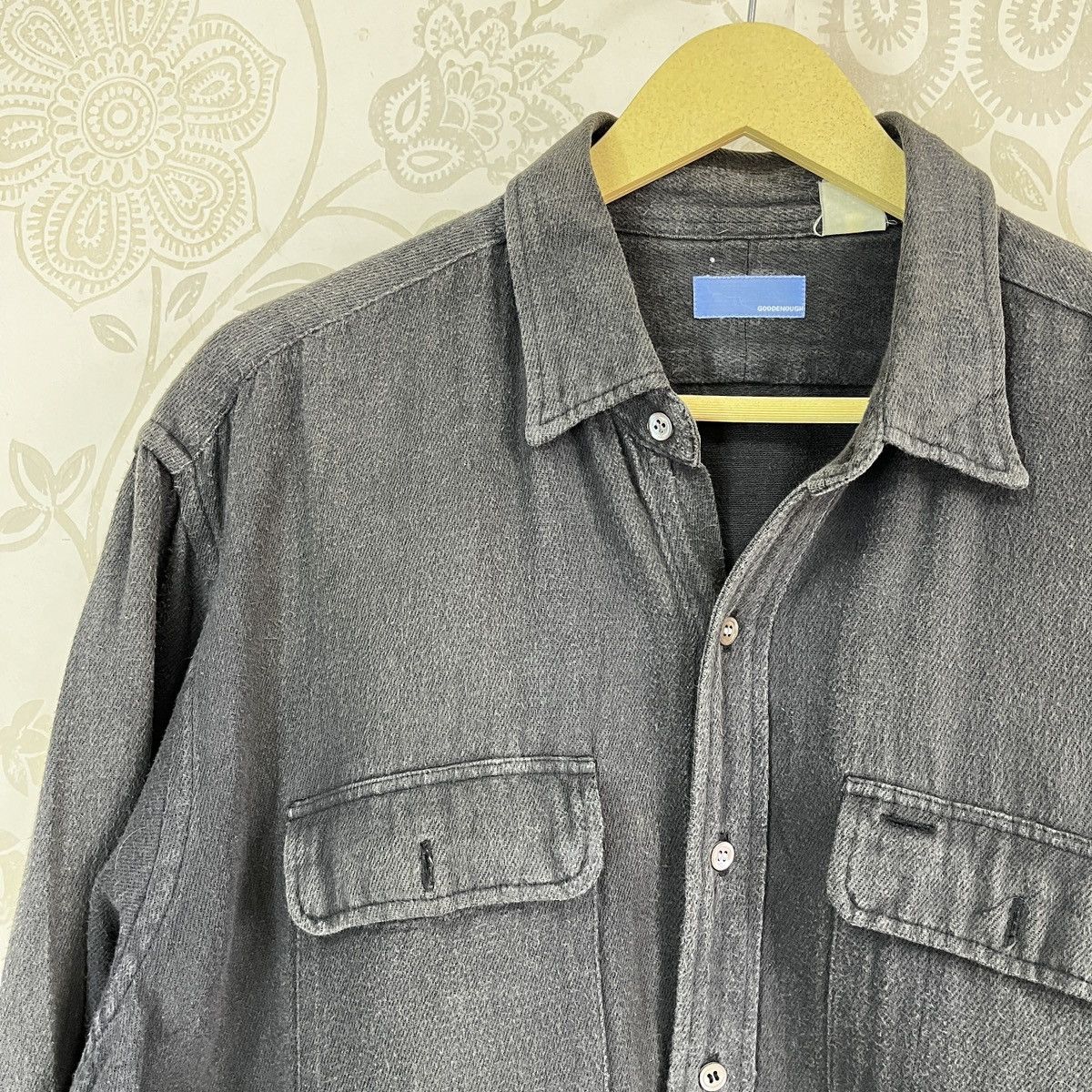 GOODENOUGH × Vintage Vintage Goodenough Faded Black Shirts Size US XL / EU 56 / 4 - 3 Thumbnail