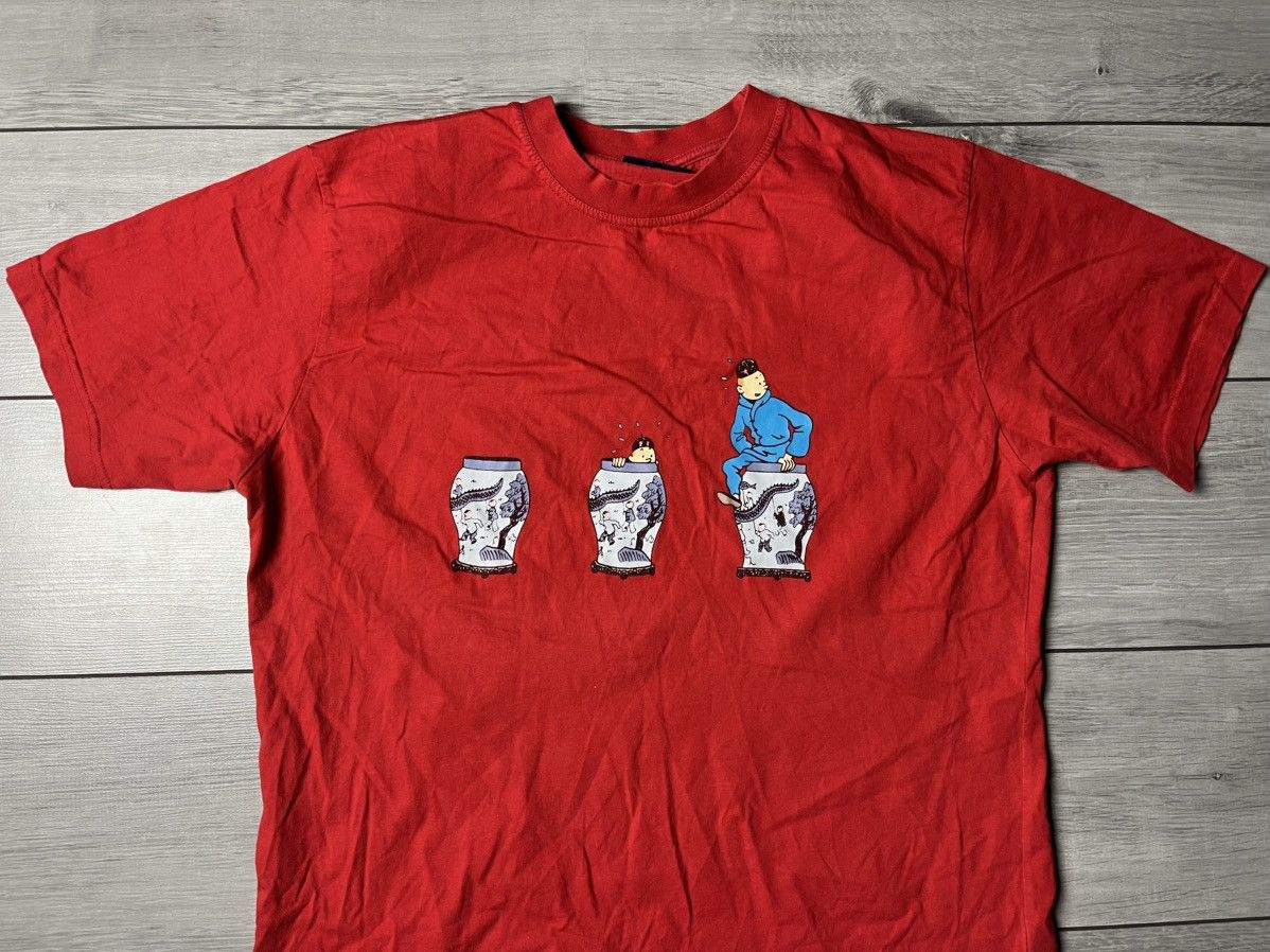 Anime × Cartoon Network × Vintage Cartoon Network tshirt Tin tin anima size Large Size US L / EU 52-54 / 3 - 3 Thumbnail