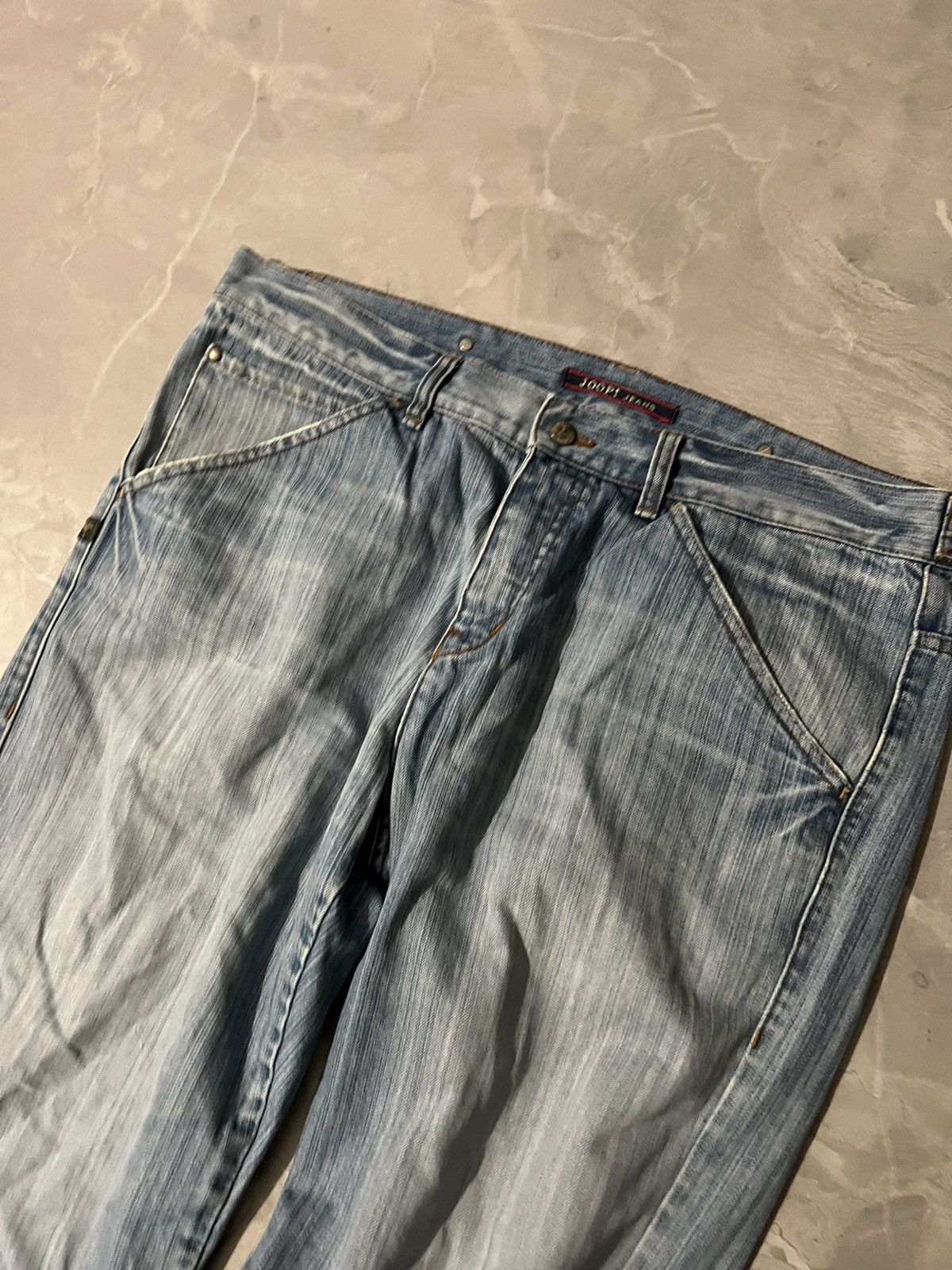 Japanese Brand Japanese Retro Avan Baggy Jean — Destroyed Swag Style Y2K Size US 40 / EU 56 - 9 Thumbnail