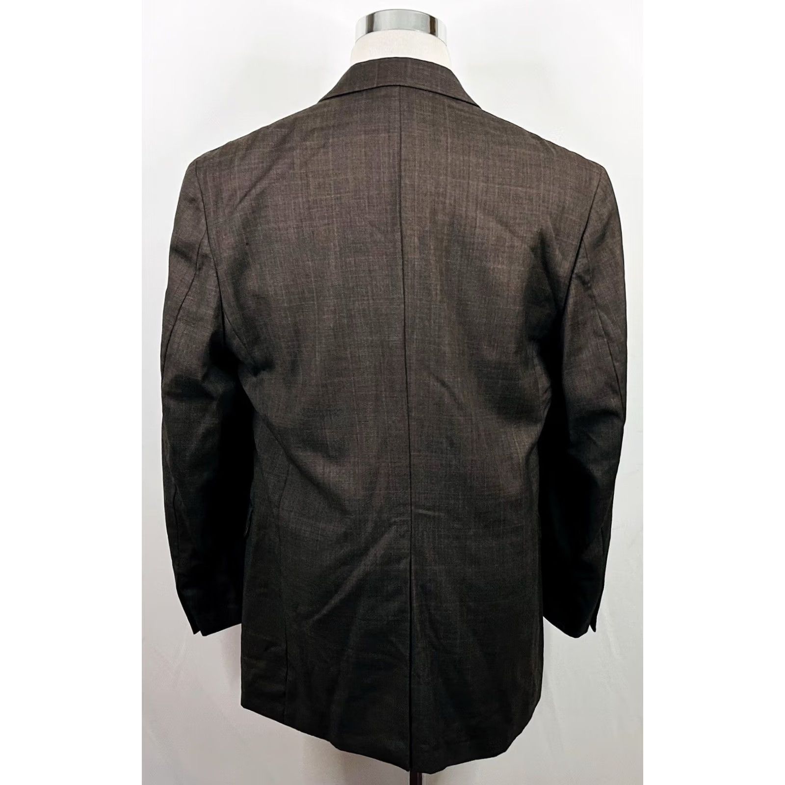 Ralph Lauren LRL Ralph Lauren Sport Coat 42L Brown Glen Plaid 100% Wool Two Button Vented Size US XS / EU 42 / 0 - 6 Thumbnail