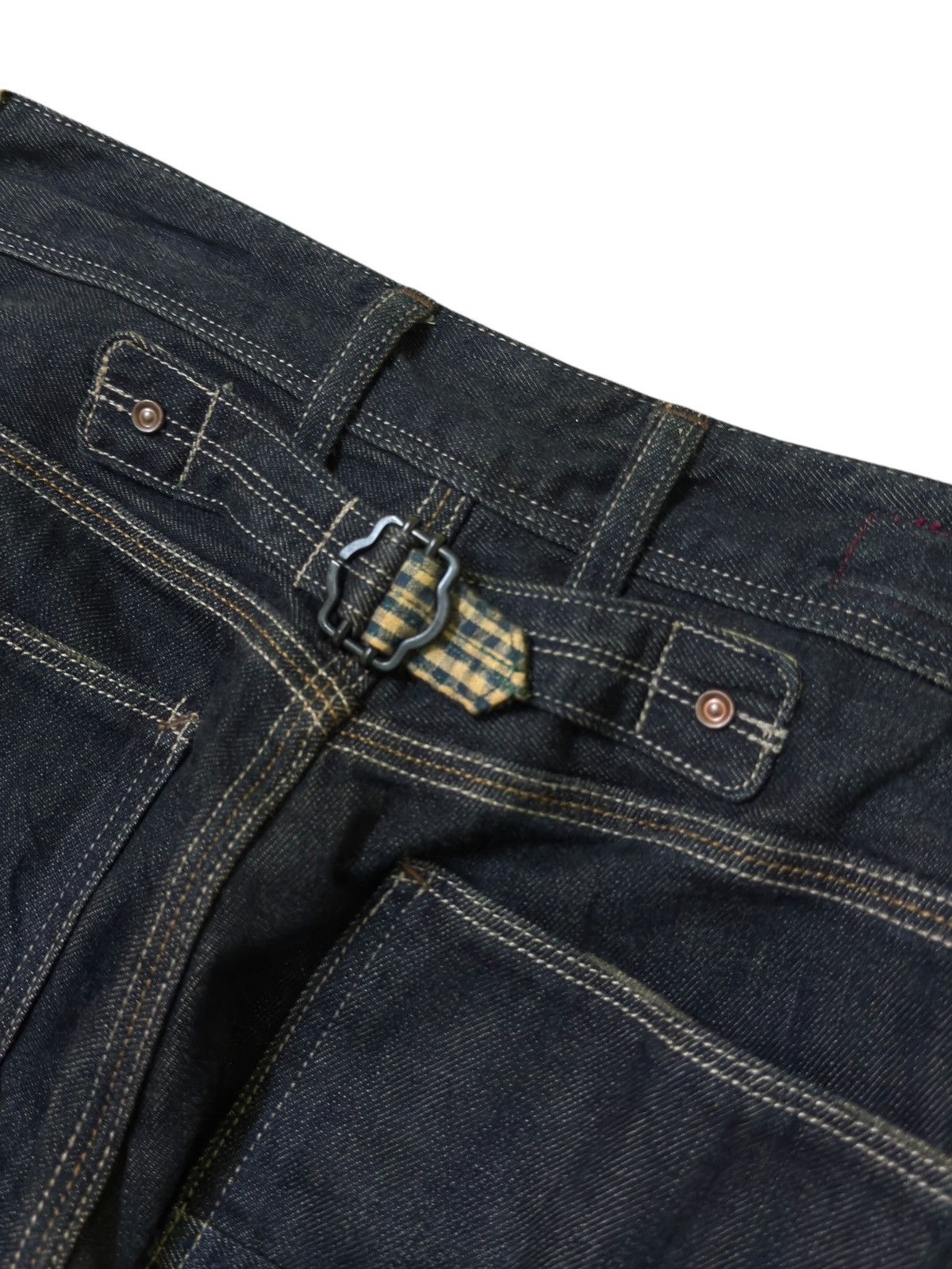Hysteric Glamour Vintage IN THE GROOVE Baker Pants Muddy Wash Worker Denim Size US 28 / EU 44 - 16 Thumbnail