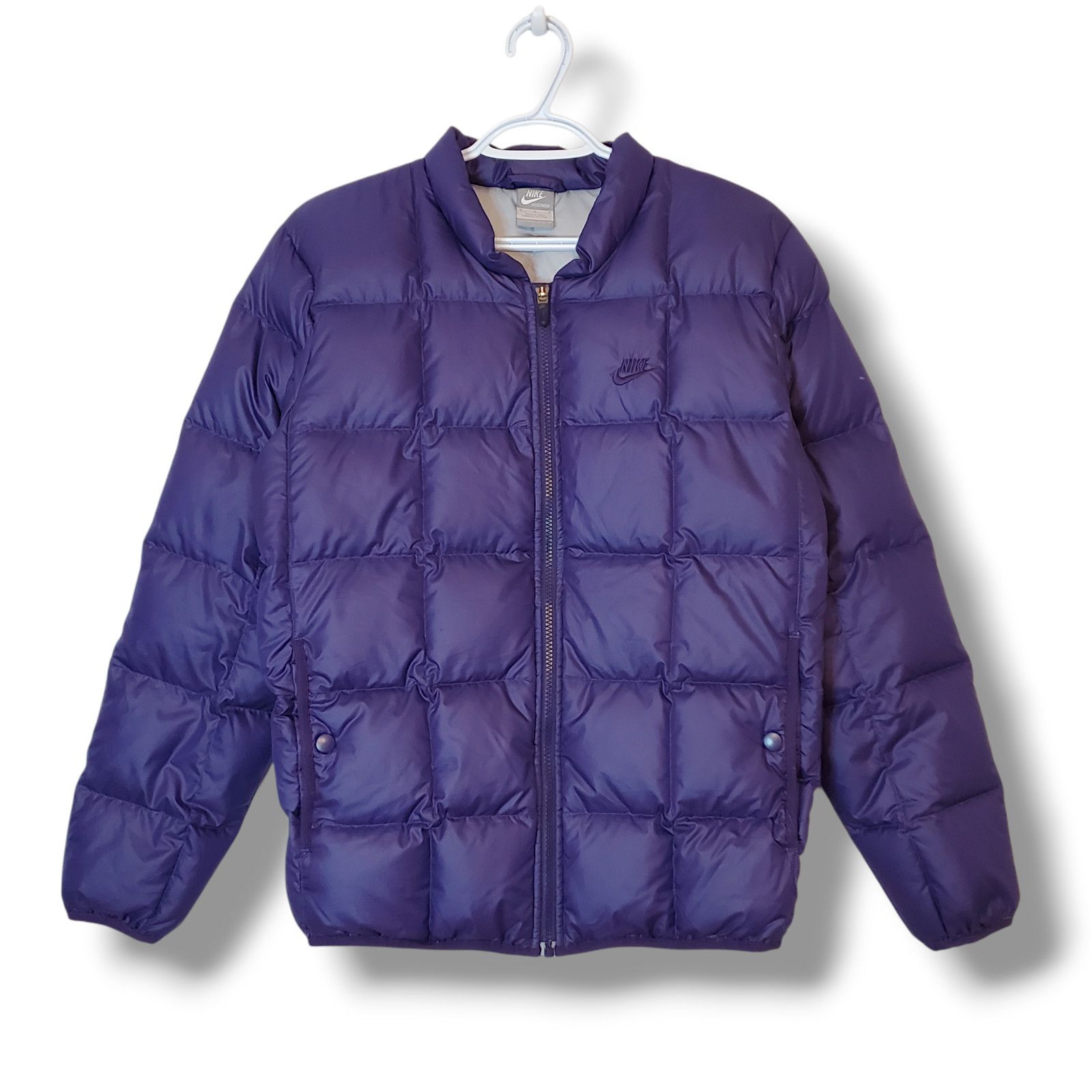 Nike Y2K Nike Down Puffer Coat Purple Size M Size US M / EU 48-50 / 2 - 1 Thumbnail