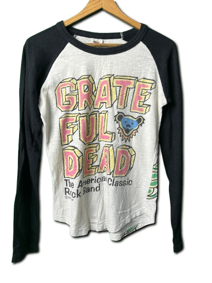 Band Tees Grateful Dead Raglan Long Sleeve T-Shirt Size US S / EU 44-46 / 1 - 1 Thumbnail