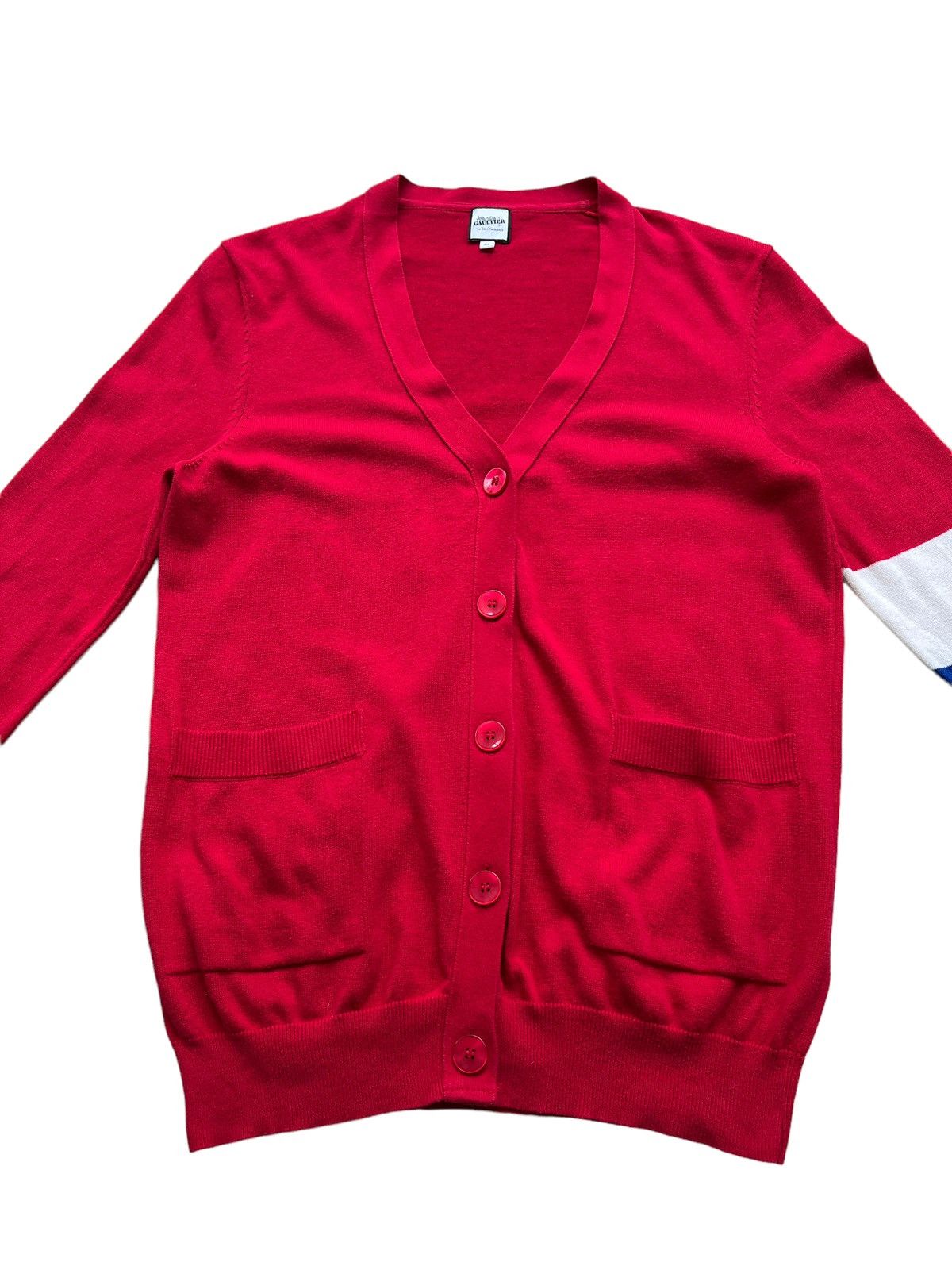 Jean Paul Gaultier Jean Paul Gaultier Tricolour Cardigan Size M / US 6-8 / IT 42-44 - 3 Thumbnail