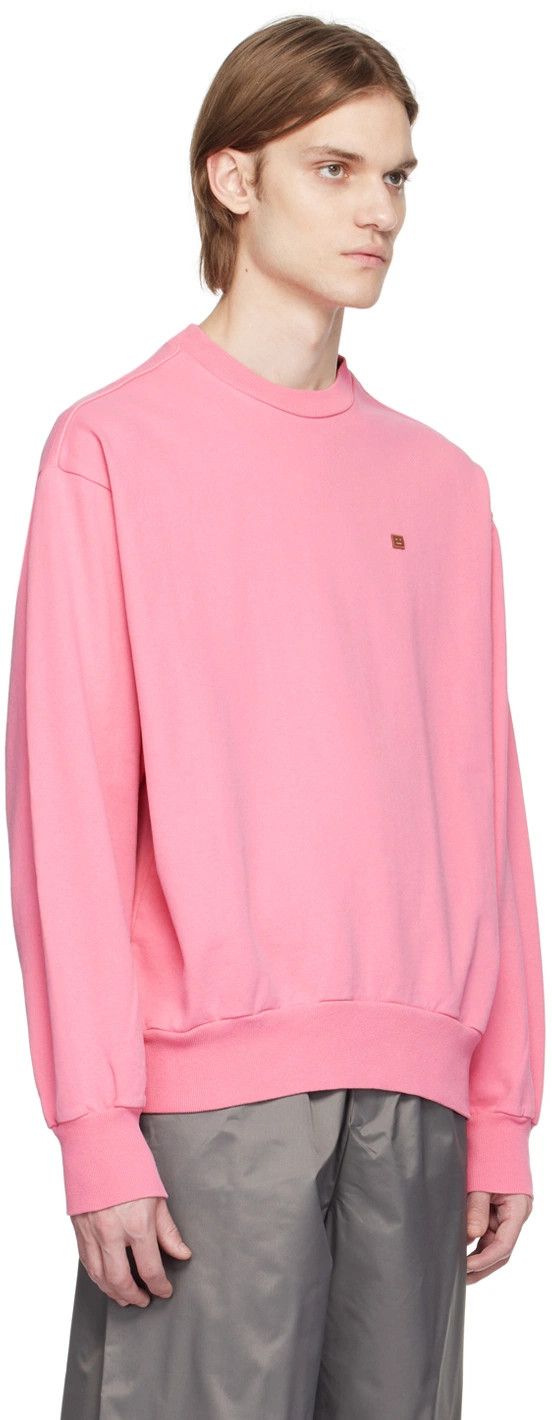 Acne Studios o1y0824 Sweatshirts in Pink Size US XL / EU 56 / 4 - 2 Thumbnail