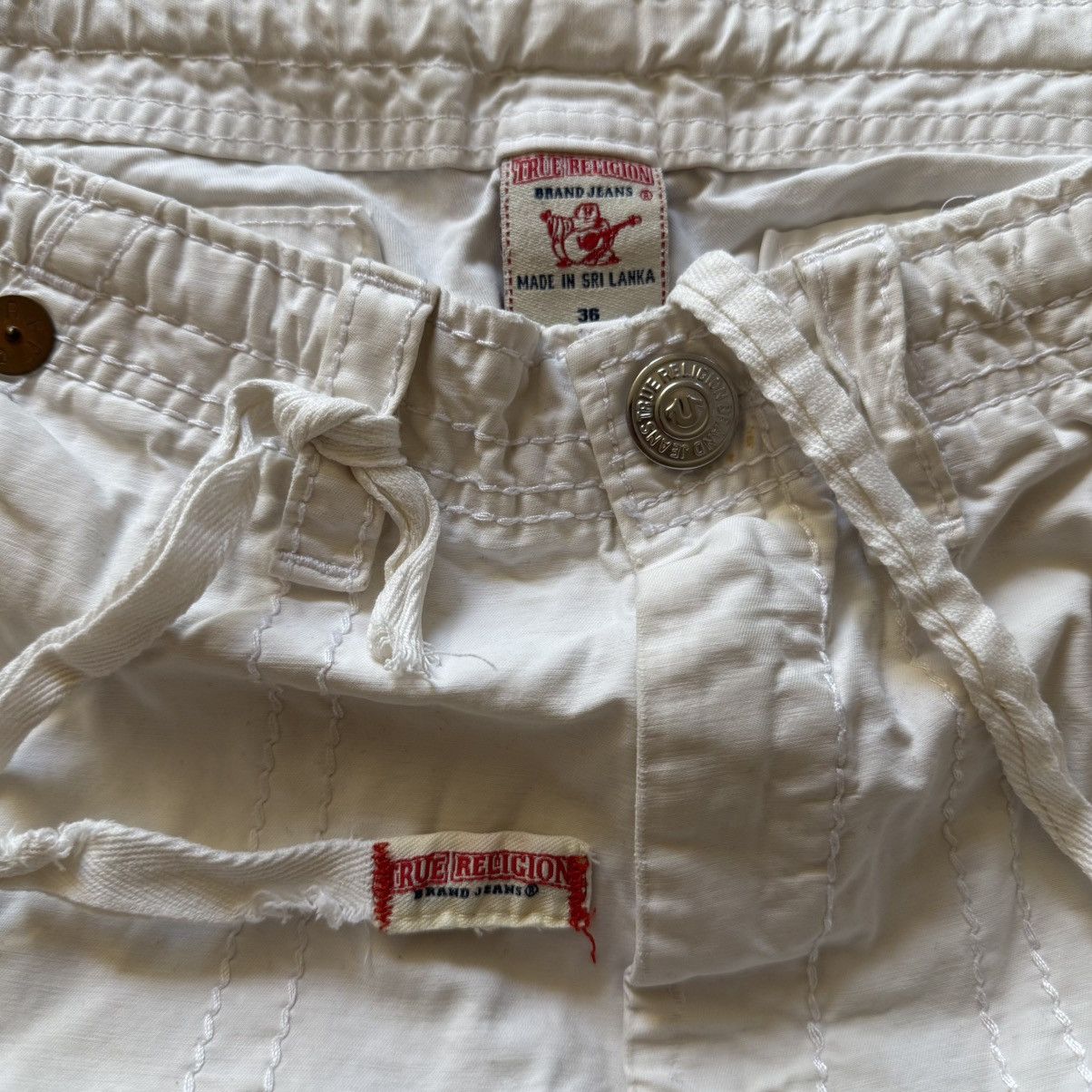 True Religion Vintage True Religion Shorts Size US 36 / EU 52 - 4 Thumbnail