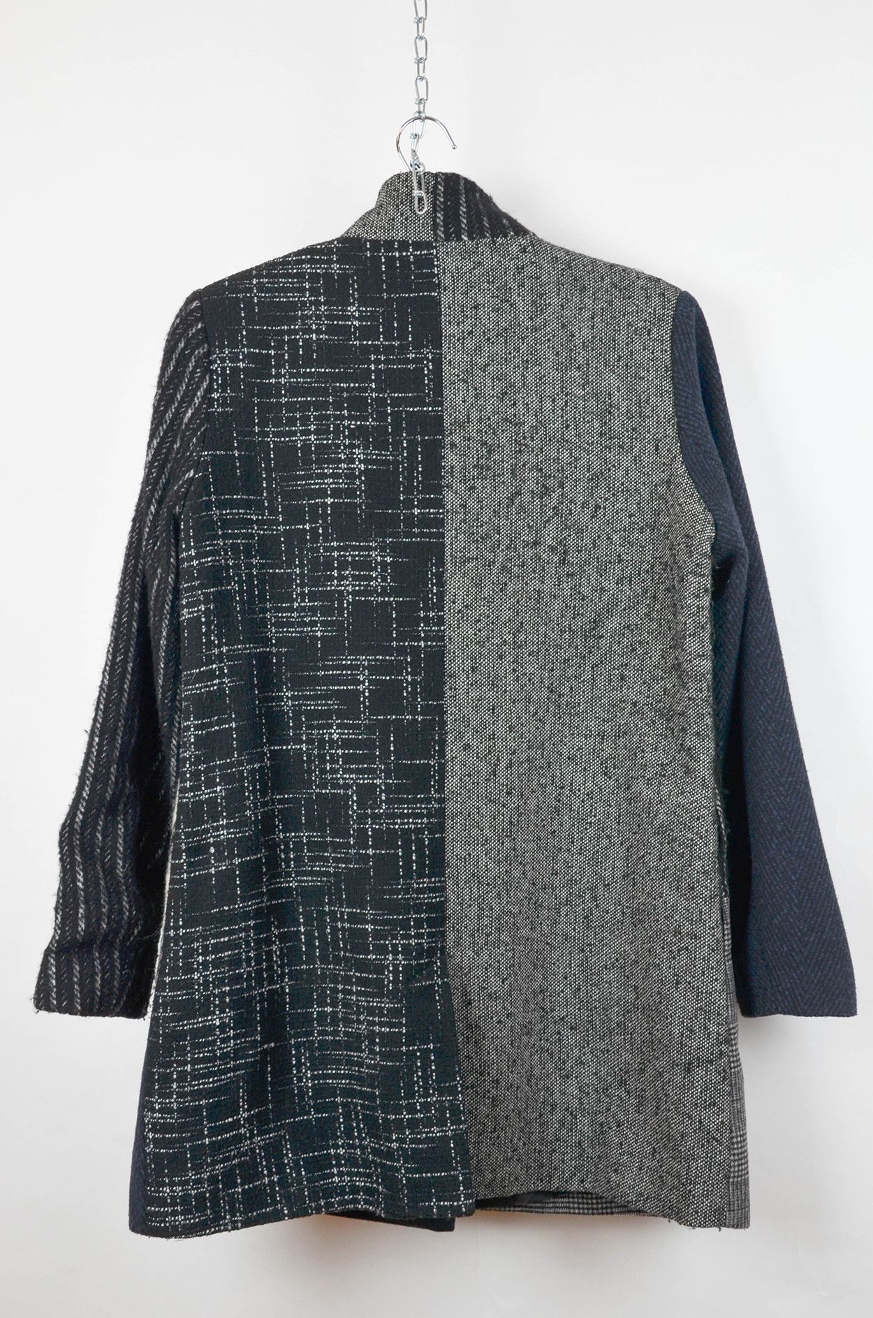 Desigual Desigual Patchwork Wool Coat Women’s - Size IT44 Size M / US 6-8 / IT 42-44 - 2 Thumbnail