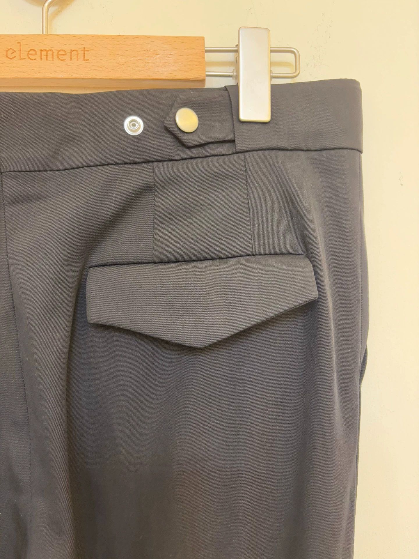 Namacheko namacheko wool classic trousers L 99% new adj waist rem heel Size US 34 / EU 50 - 4 Thumbnail