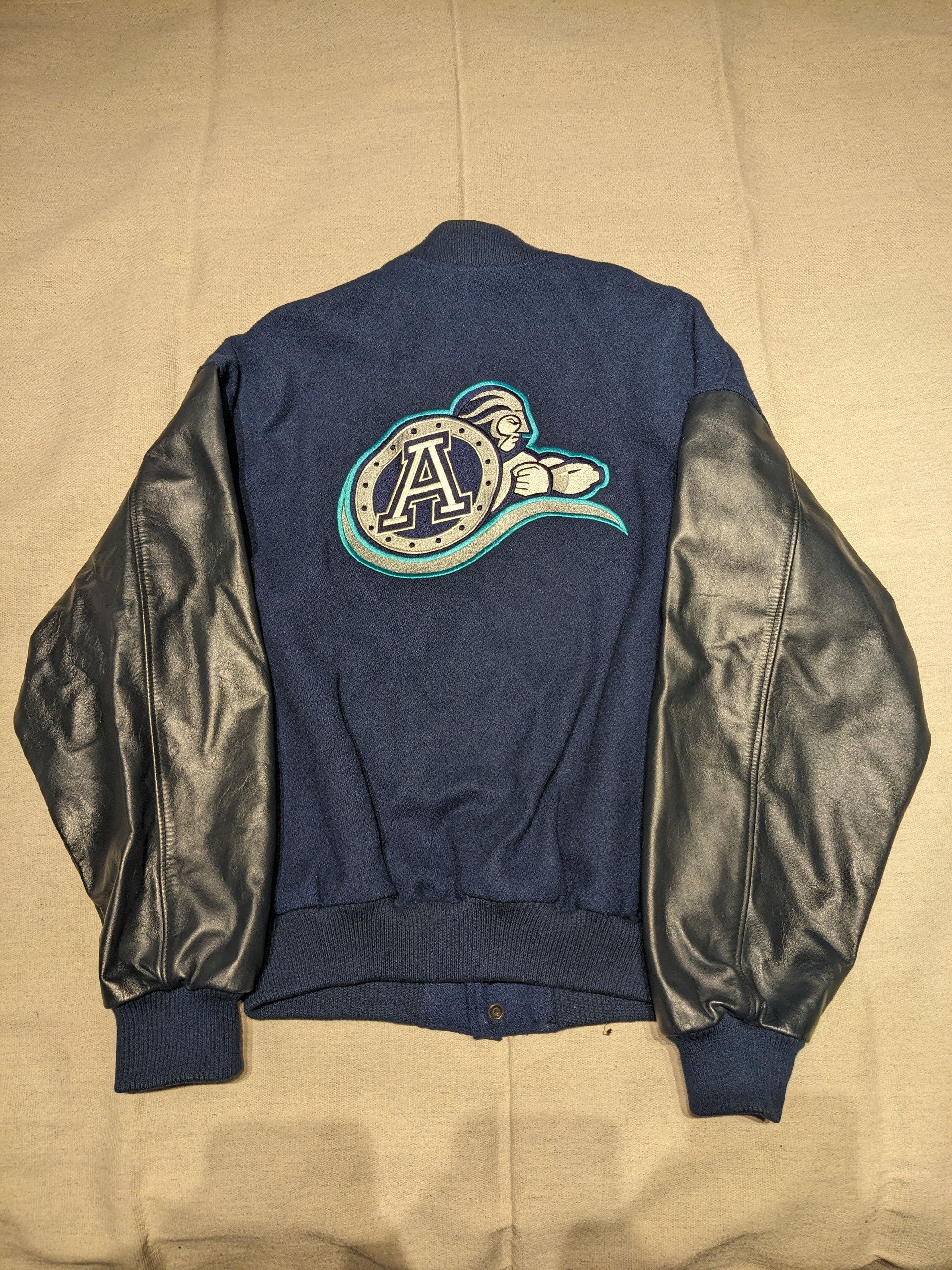 Other Vintage Toronto Argonauts wool leather varsity jacket mens L Size US L / EU 52-54 / 3 - 5 Thumbnail