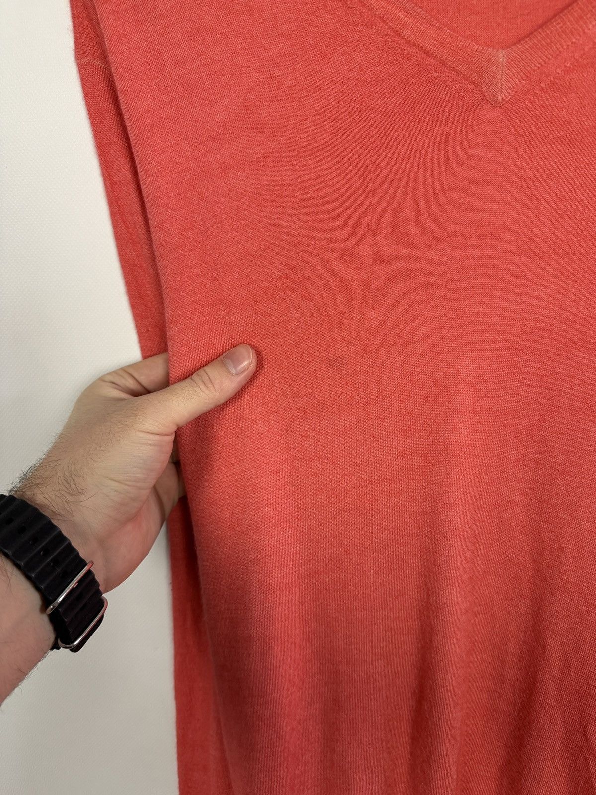 Zanieri Zanieri V-Neck Sweater Wool Cashemere Pullover Italy Sz M/50 Size US M / EU 48-50 / 2 - 15 Thumbnail