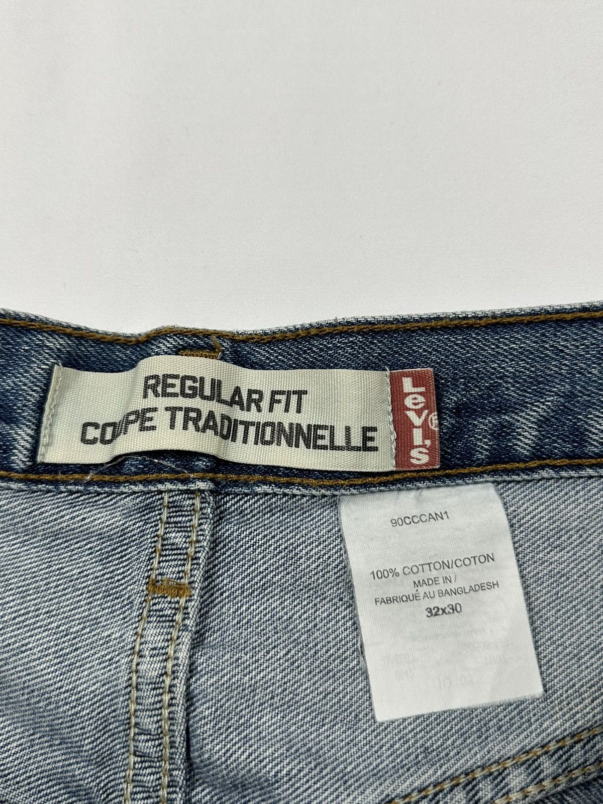 Levi's Levi’s Regular Fit Classic 32 x 30 Streetwear Denim Jeans Size US 32 / EU 48 - 8 Thumbnail