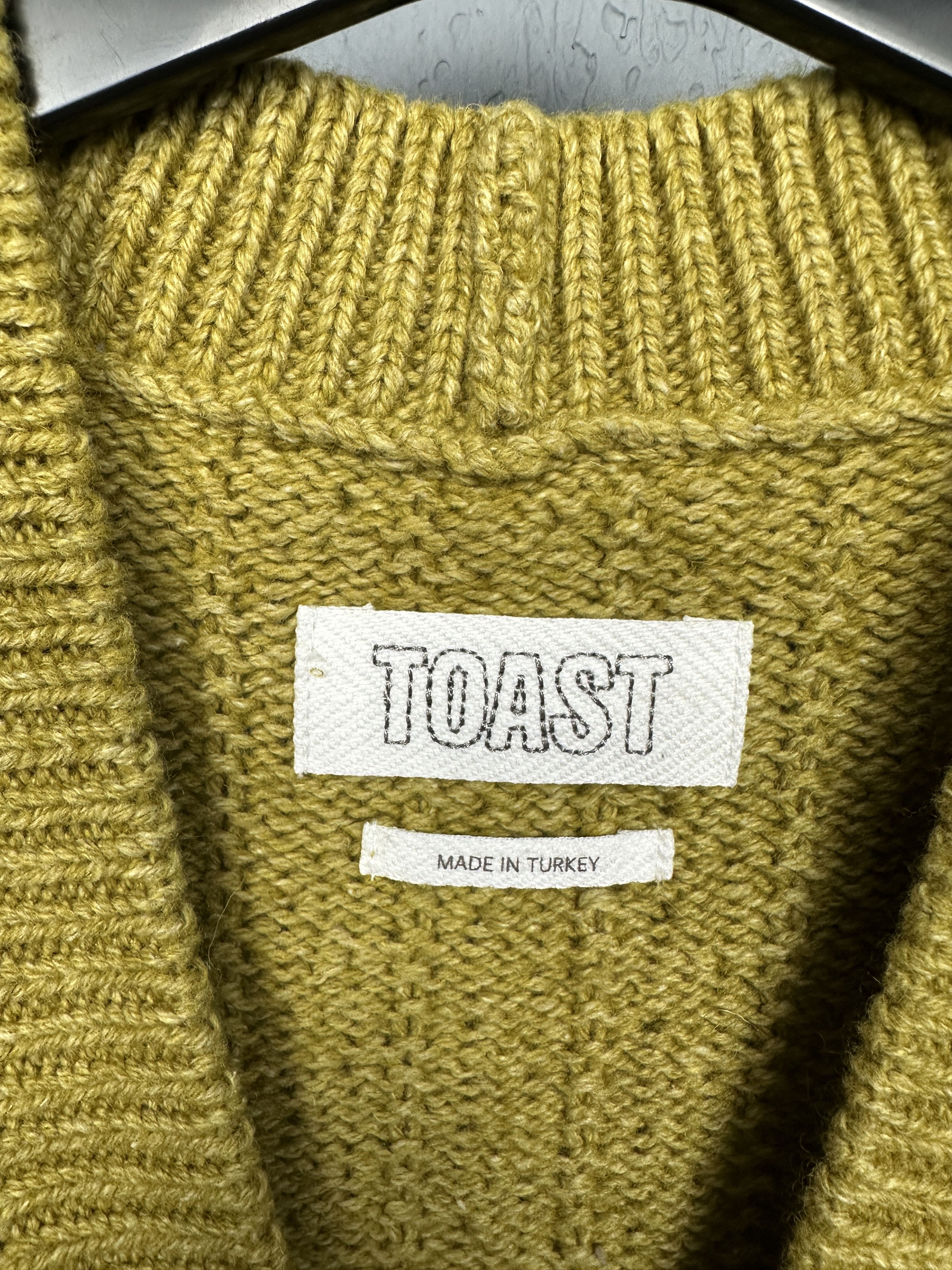 Other Toast Womens Wool Cotton Knit Waistcoat Vest Size M / US 6-8 / IT 42-44 - 3 Thumbnail