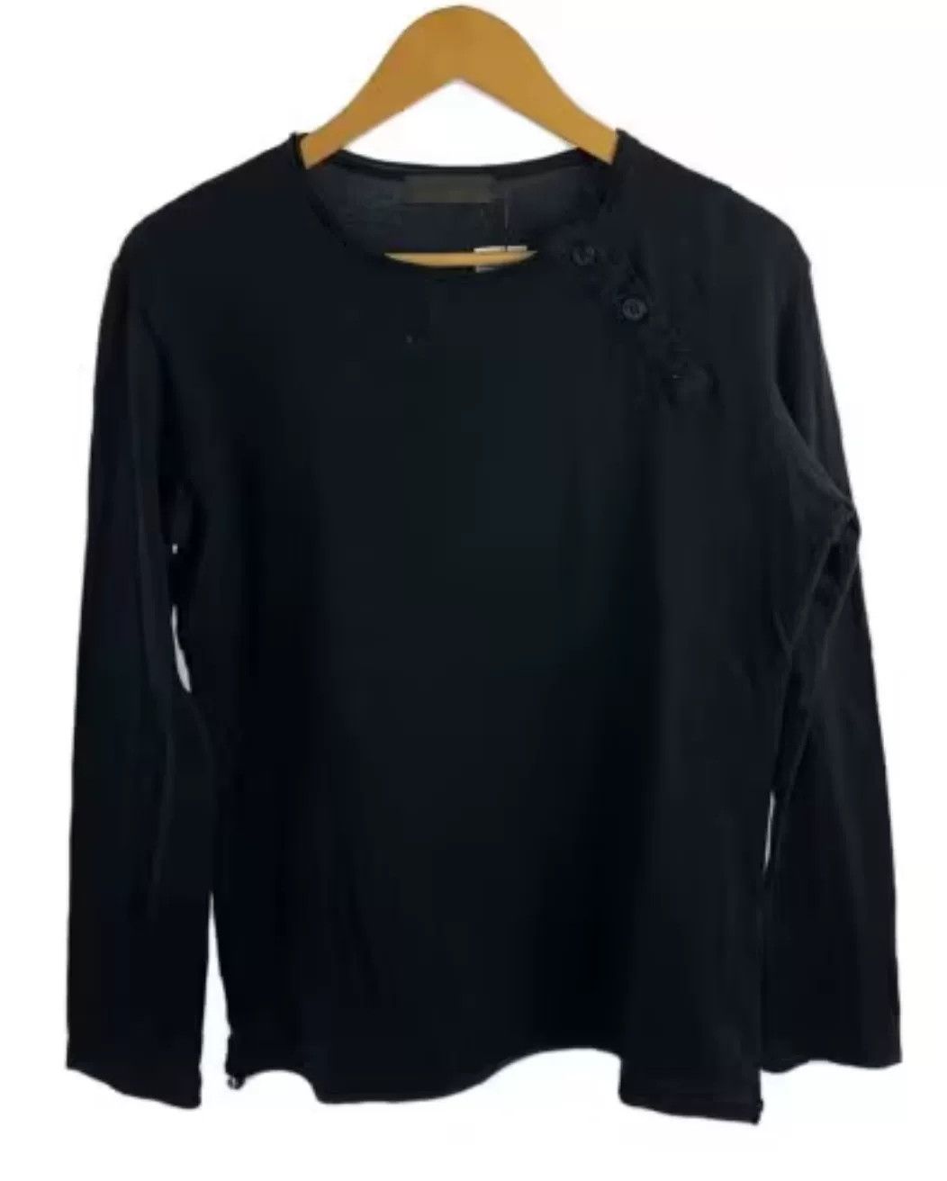 Yohji Yamamoto Y's Yohji Yamamoto Long Sleeve Shirt Size US L / EU 52-54 / 3 - 1 Thumbnail