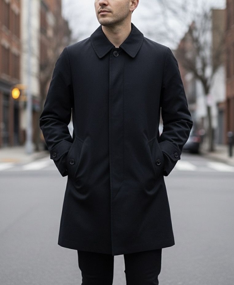 Mackintosh Mackintosh London Long Coat Jacket Incl. Liner Size US M / EU 48-50 / 2 - 1 Thumbnail