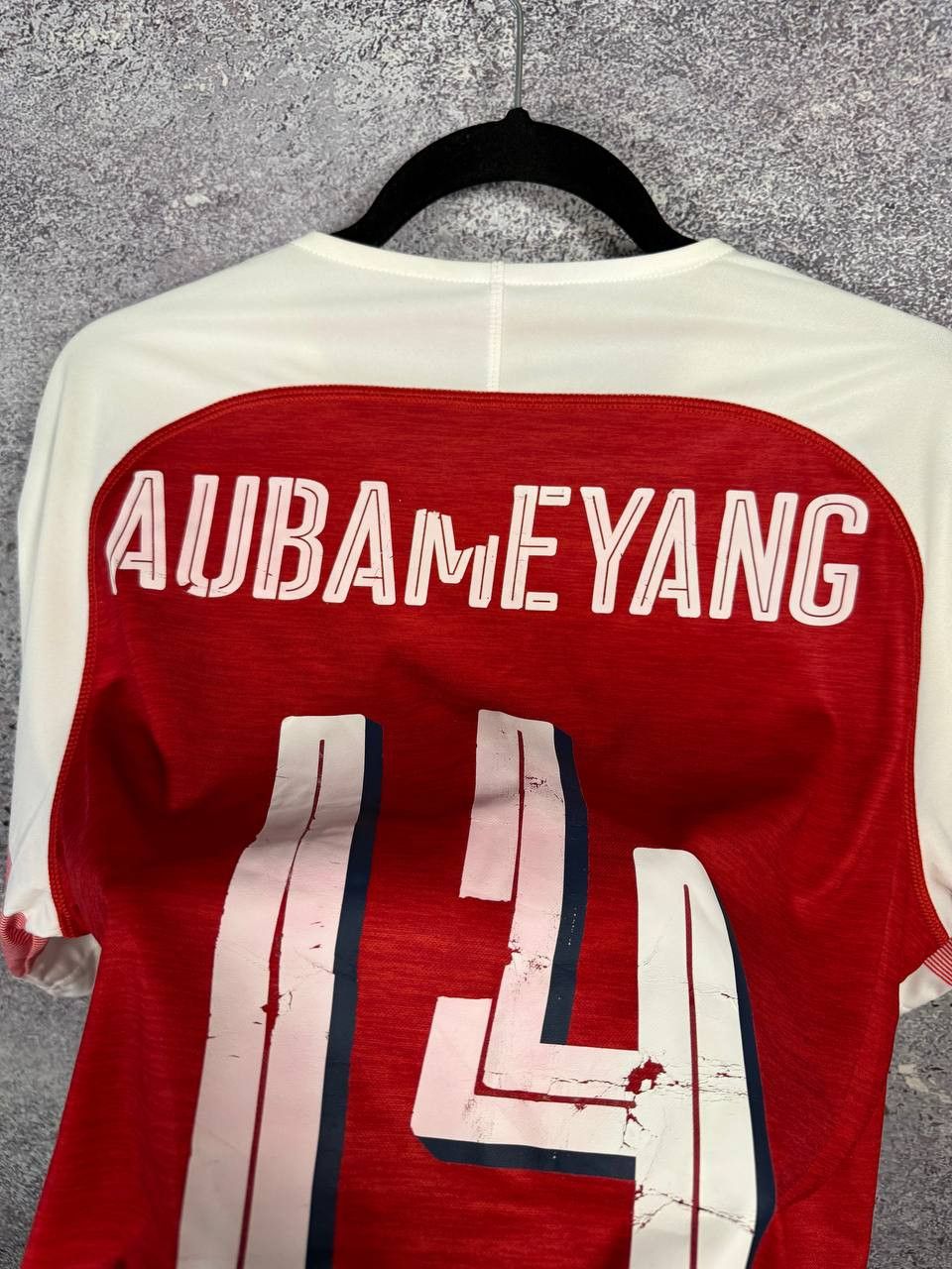 Puma × Vintage AUBAMEYANG Arsenal 2018/19 Puma Soccer Jersey Size US L / EU 52-54 / 3 - 18 Thumbnail