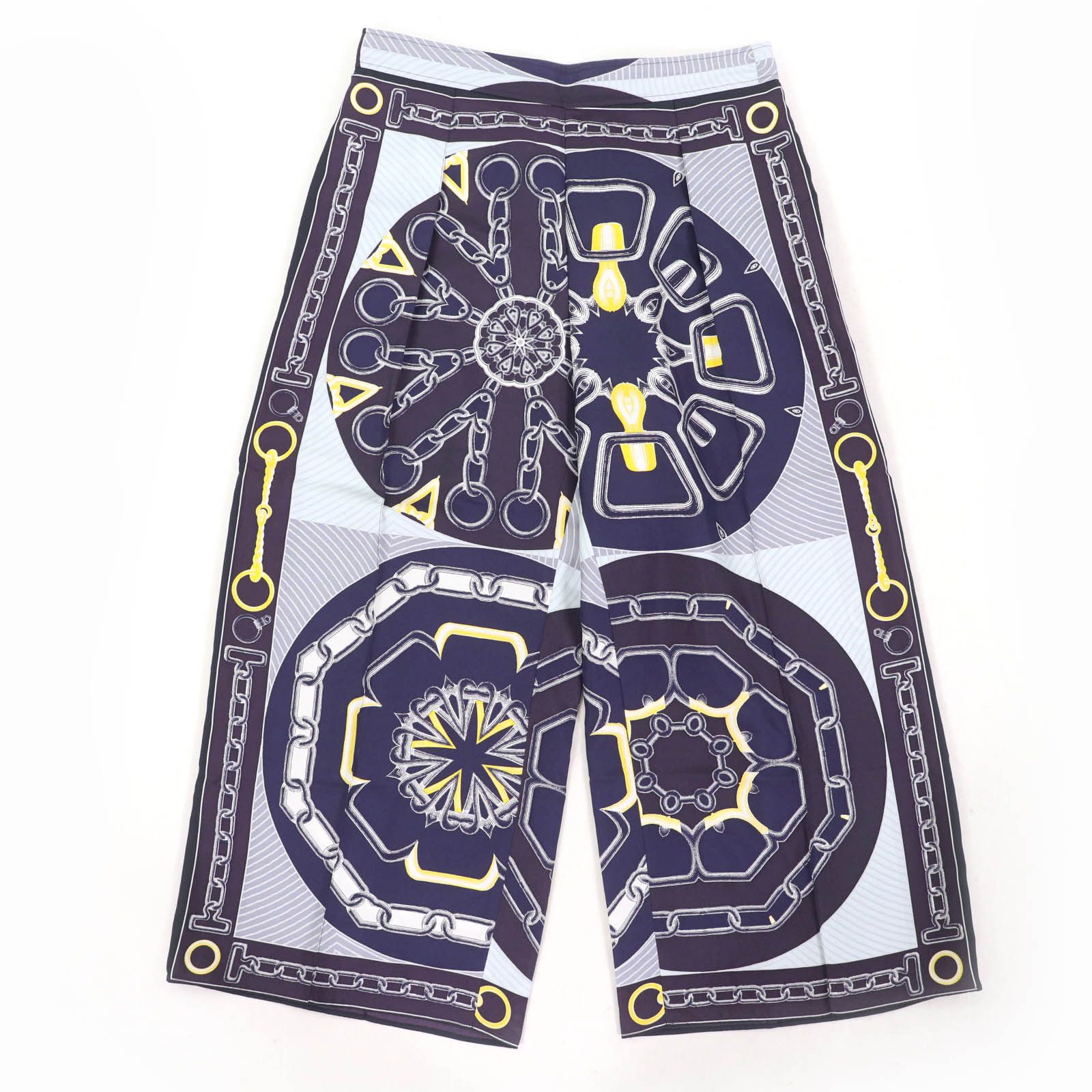 Hermes Hermes Hermes Kaleidoscope Effect Silk Pants Others Pants Size ONE SIZE - 1 Thumbnail