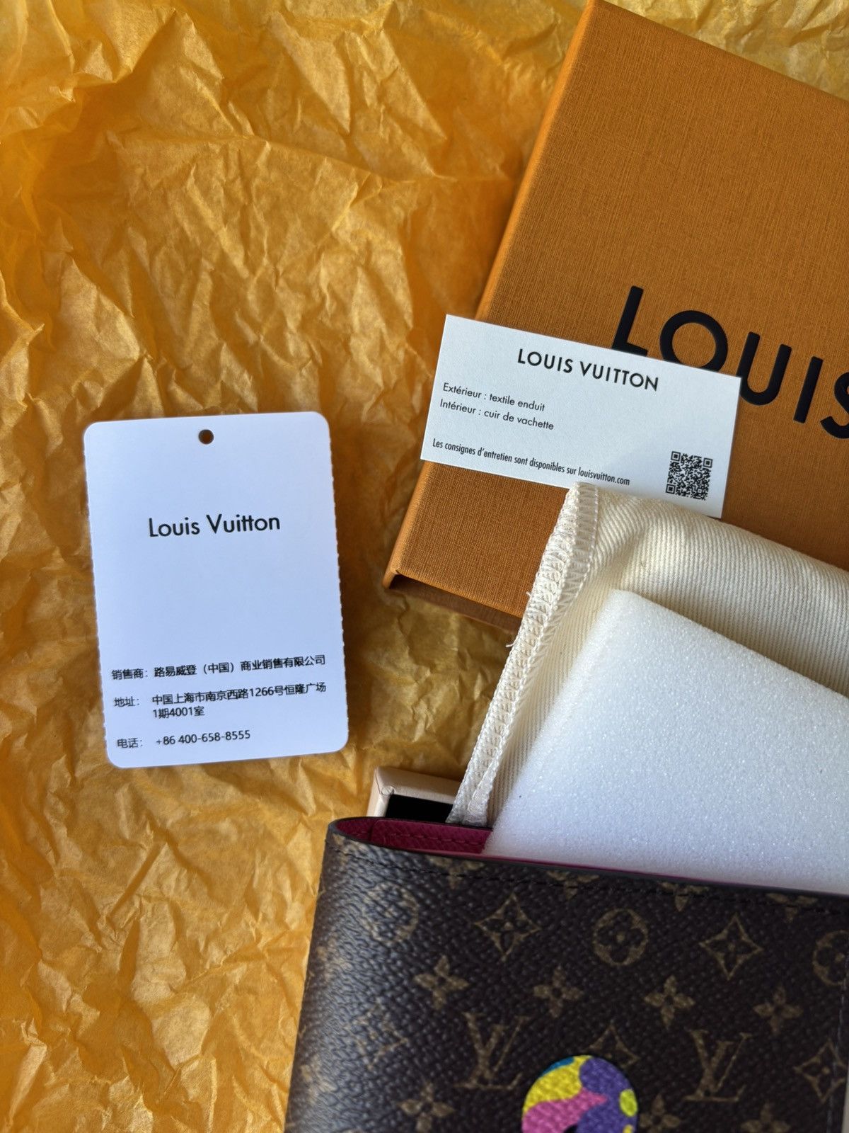 Louis Vuitton × Takashi Murakami Louis Vuitton Takashi Murakami Monogram panda passport cover Size ONE SIZE - 3 Thumbnail
