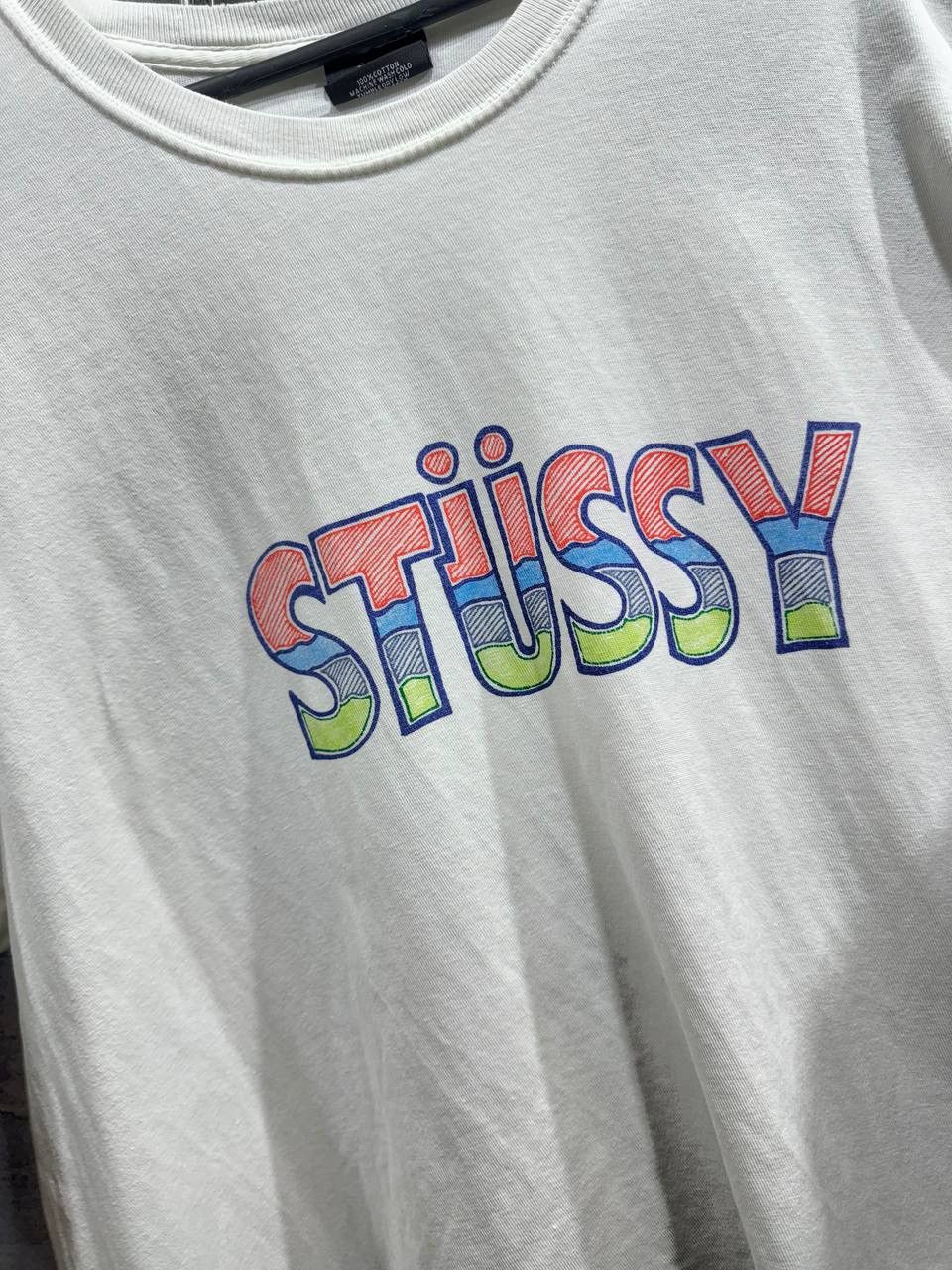 Stussy Stussy Sassafrass Logo Graphic T Shirt White Size US L / EU 52-54 / 3 - 4 Thumbnail