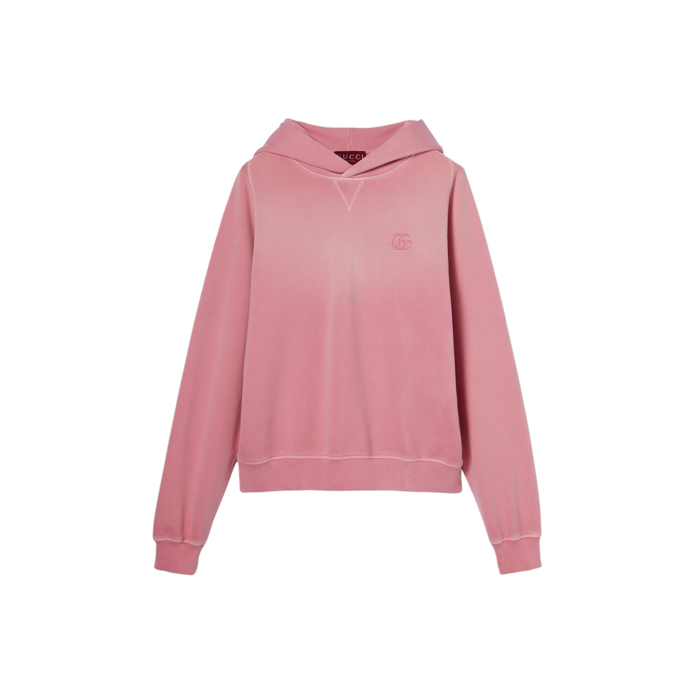 Gucci Gucci Embroidered Interlocking G Hoodie US M Size US M / EU 48-50 / 2 - 1 Thumbnail