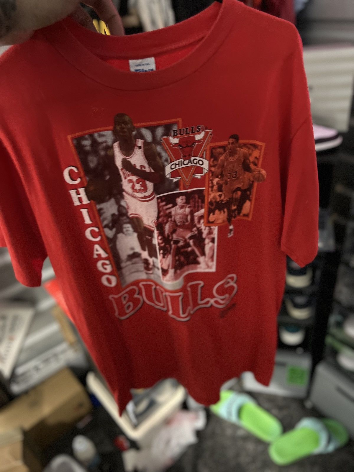 Salem Sportswear Michael Jordan Collage T-Shirt •size [ 🄻 ] Size US L / EU 52-54 / 3 - 2 Thumbnail