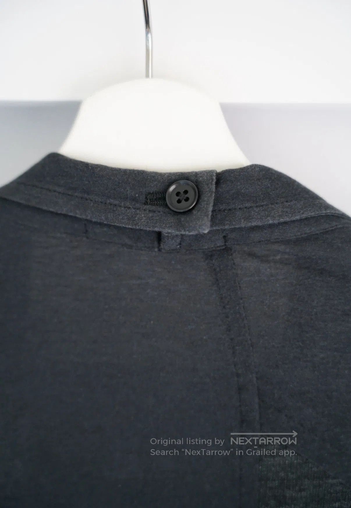 Yohji Yamamoto Black Button. Size US M / EU 48-50 / 2 - 4 Thumbnail