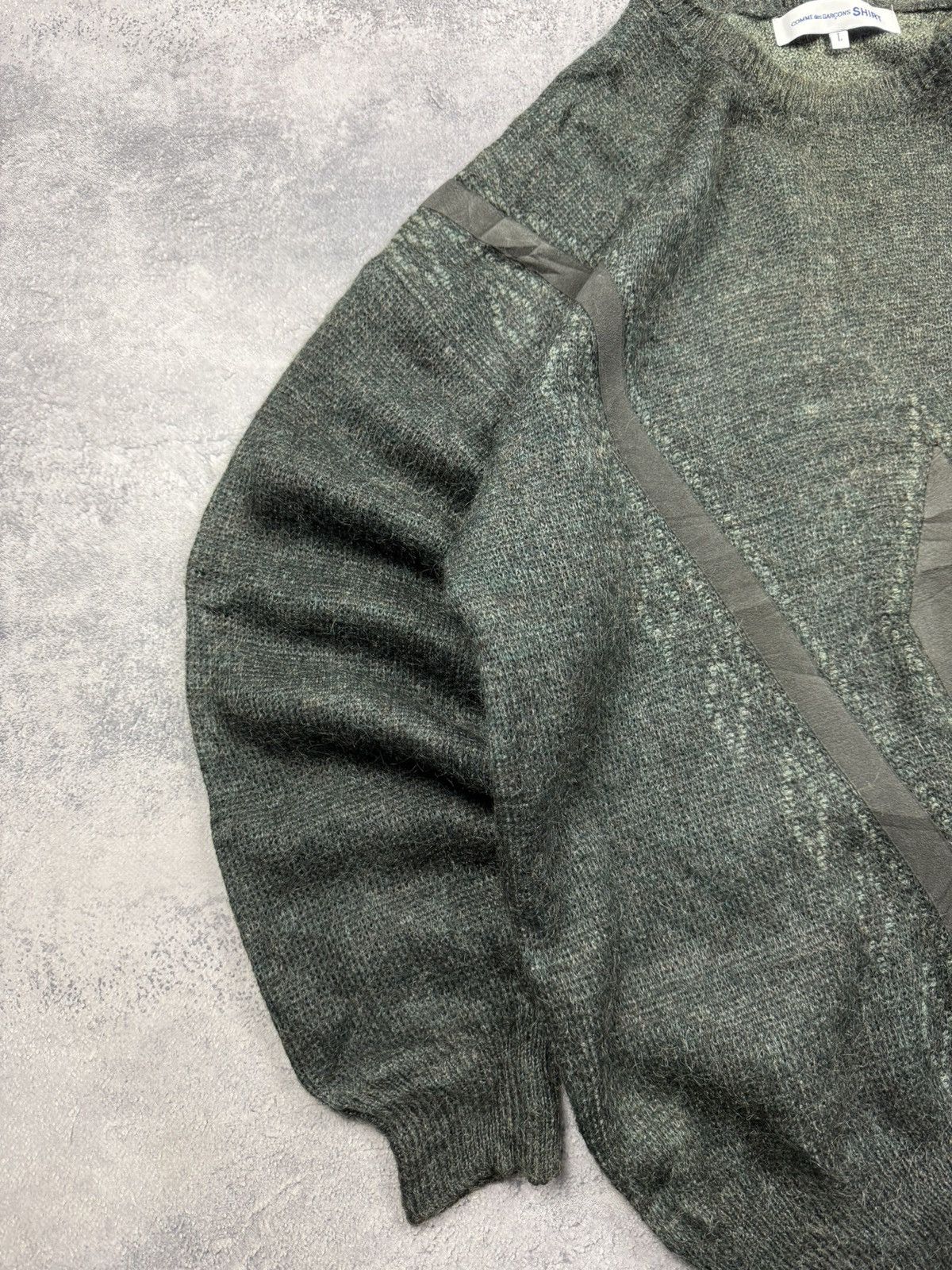 Comme des Garcons SHIRT Comme des Carçons SHIRT Wool Sweater Japanese Brand Size US L / EU 52-54 / 3 - 9 Thumbnail