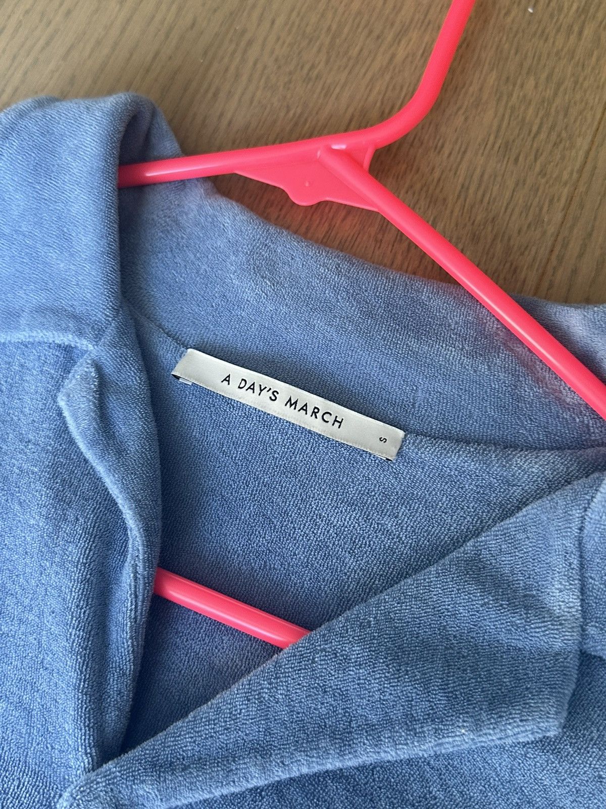 A Day's March Blue Terry Yamu Shirt Size US S / EU 44-46 / 1 - 3 Thumbnail
