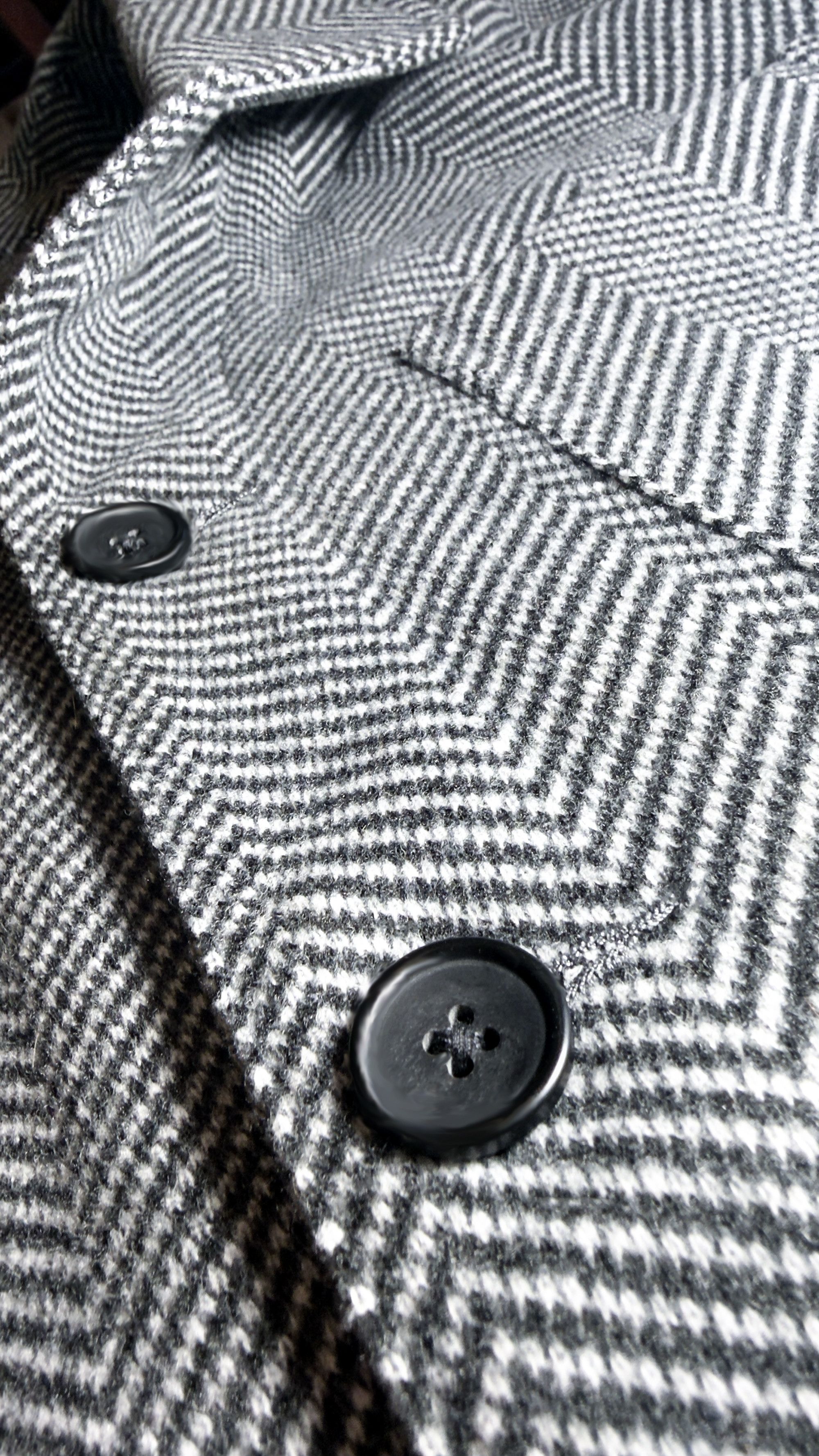Express Herringbone Shirt Jacket / Chore Coat Size US M / EU 48-50 / 2 - 4 Thumbnail