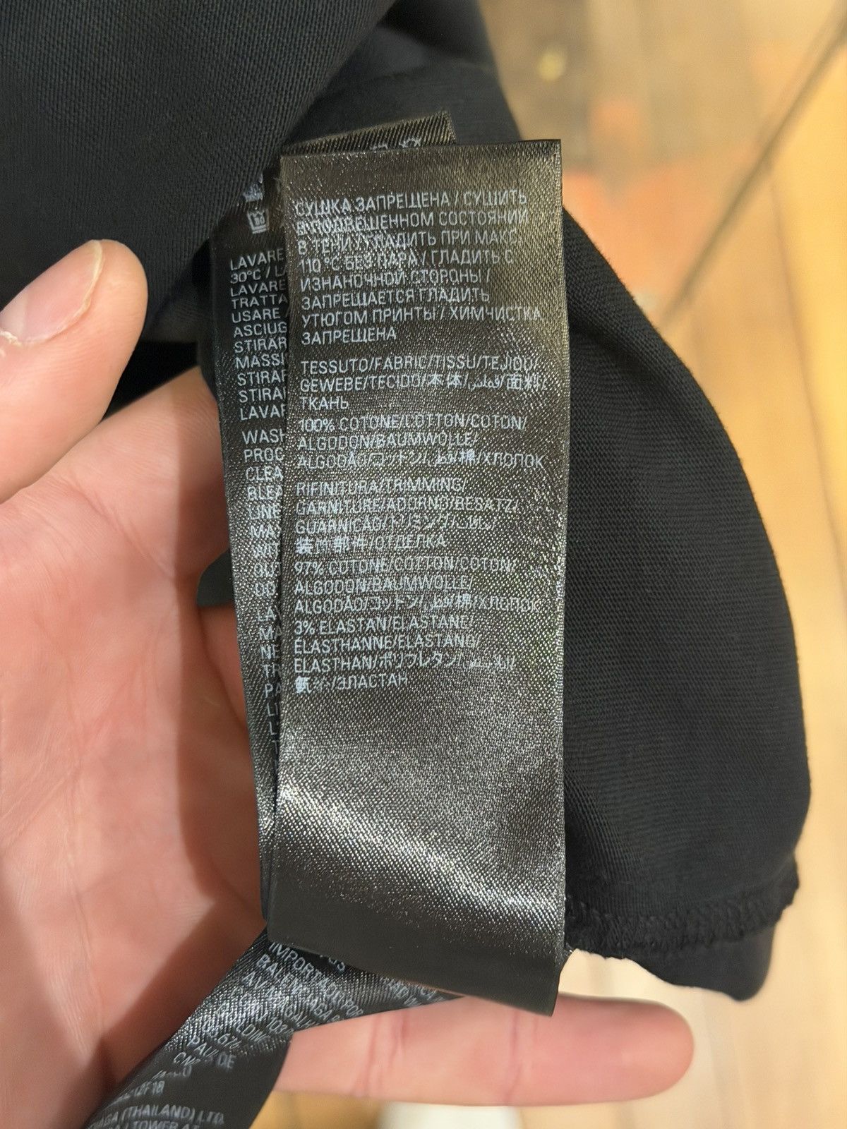 Balenciaga Balenciaga 3D Stencil Vintage LS Shirt - Black Size US XL / EU 56 / 4 - 7 Thumbnail