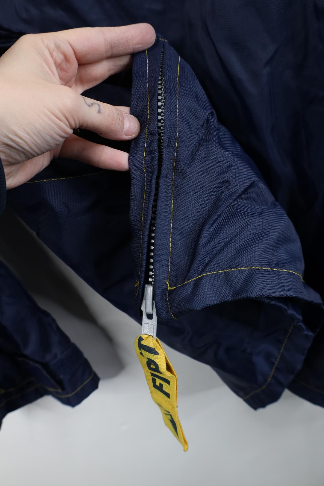 Vintage Deadstock Vintage 90s Streetwear Hooded Anorak Jacket Size US L / EU 52-54 / 3 - 13 Thumbnail