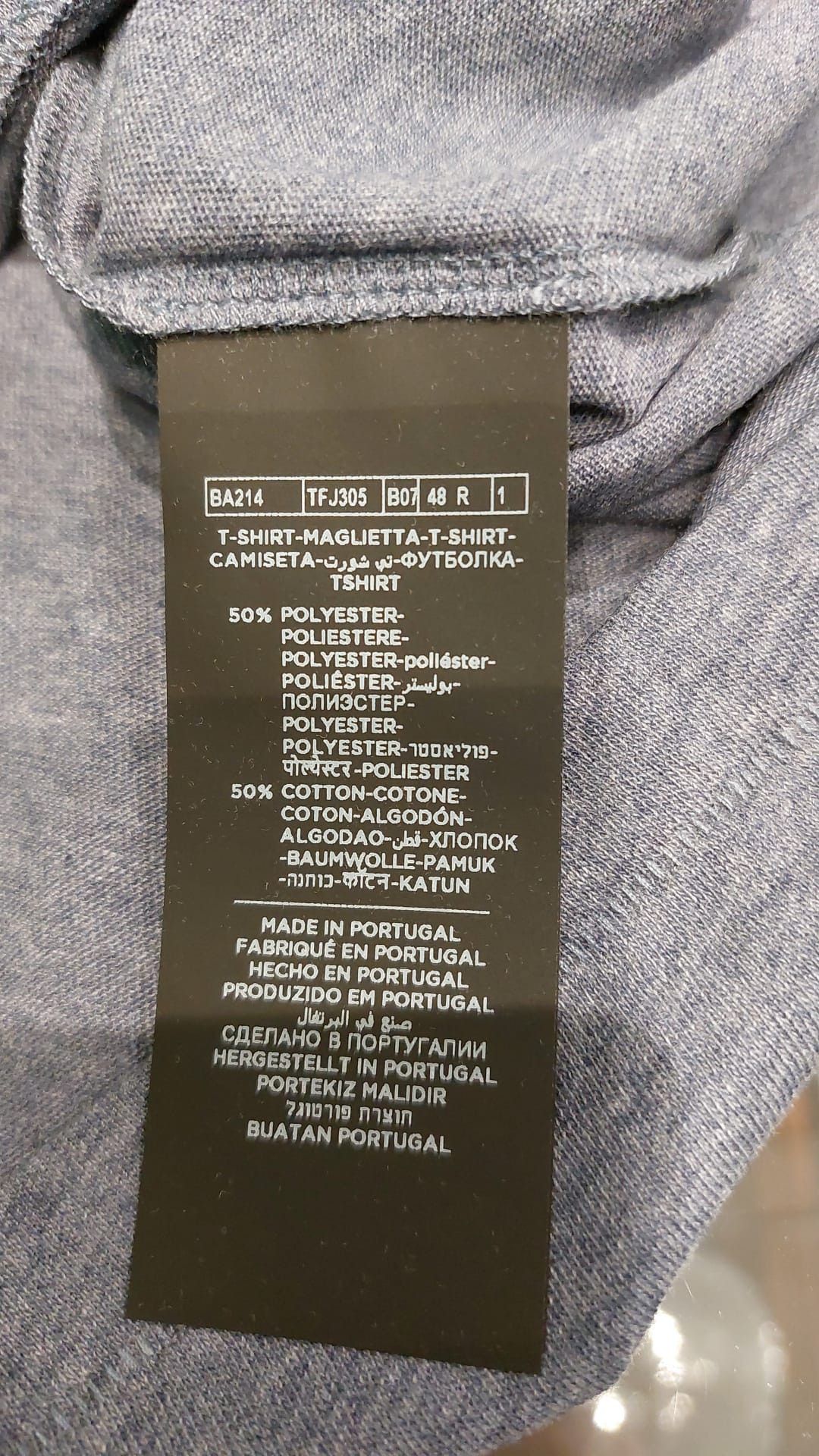 Tom Ford o1loc1c0824 TFJ305 T-Shirt in Grey Size US M / EU 48-50 / 2 - 4 Thumbnail