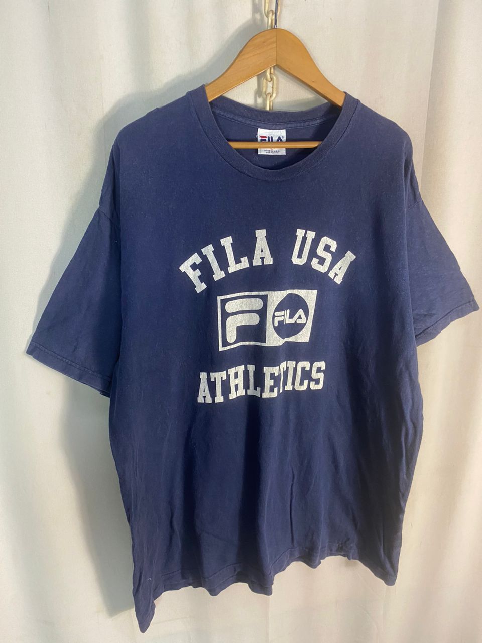 Fila Vintage fila tshirt made in usa Size US XL / EU 56 / 4 - 4 Thumbnail