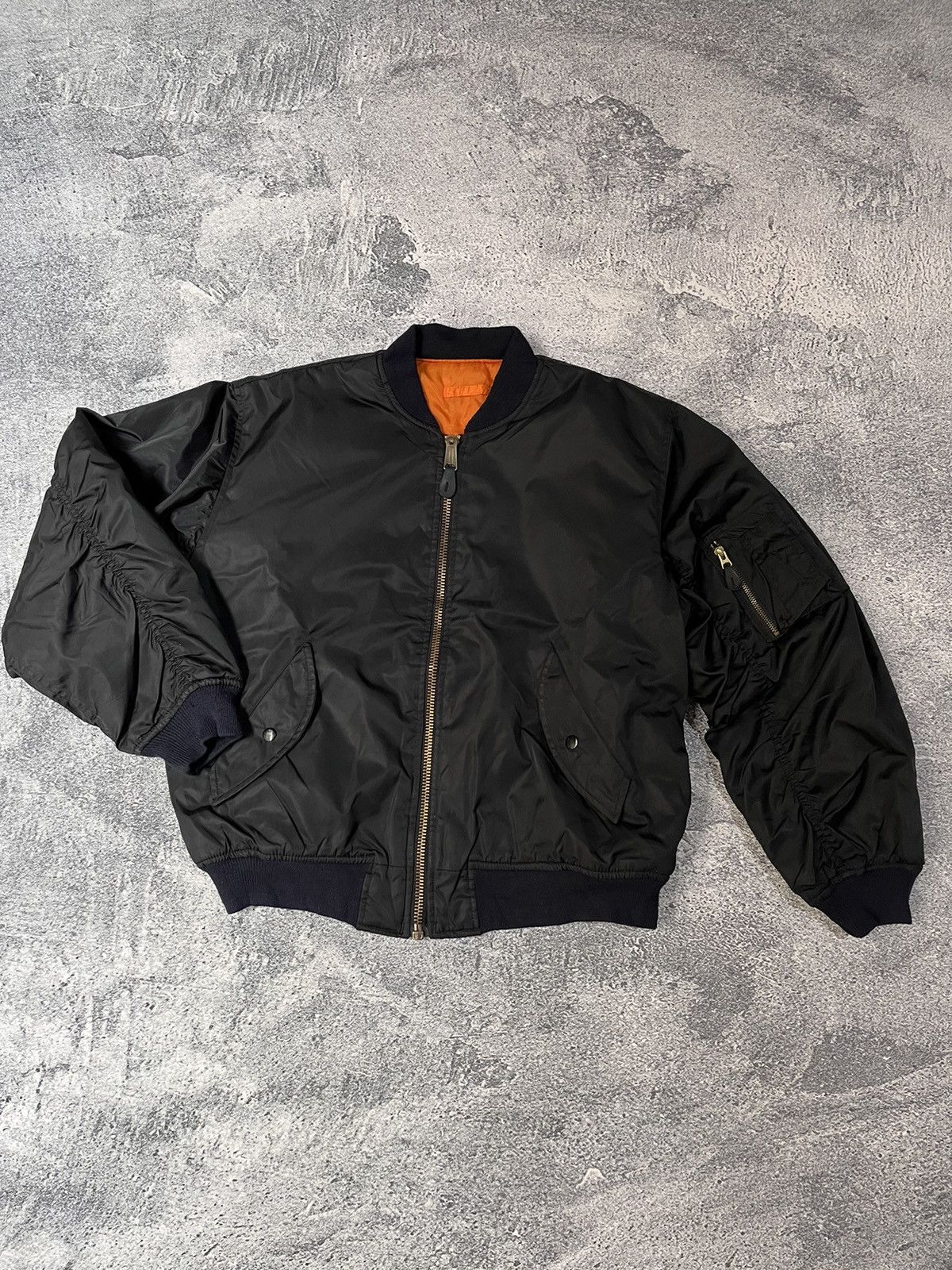 Vintage Vintage phantom military MA-1 bomber jacket | Grailed