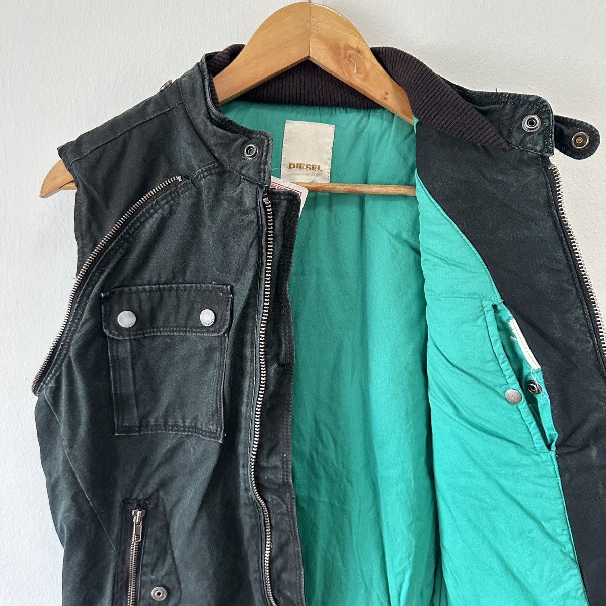 Diesel Diesel Bike 2-Way Vest Jacket Size US S / EU 44-46 / 1 - 8 Thumbnail