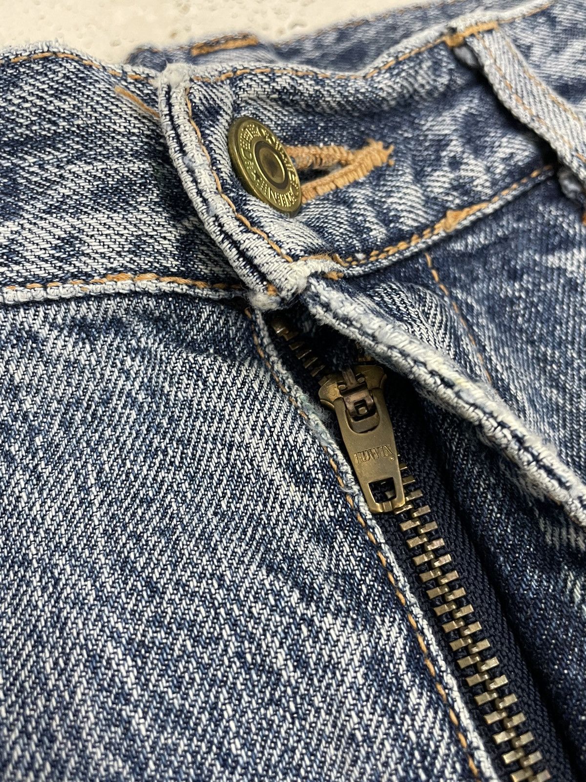 Edwin × Vintage Vintage Edwin Scovil Button Size US 31 - 9 Thumbnail