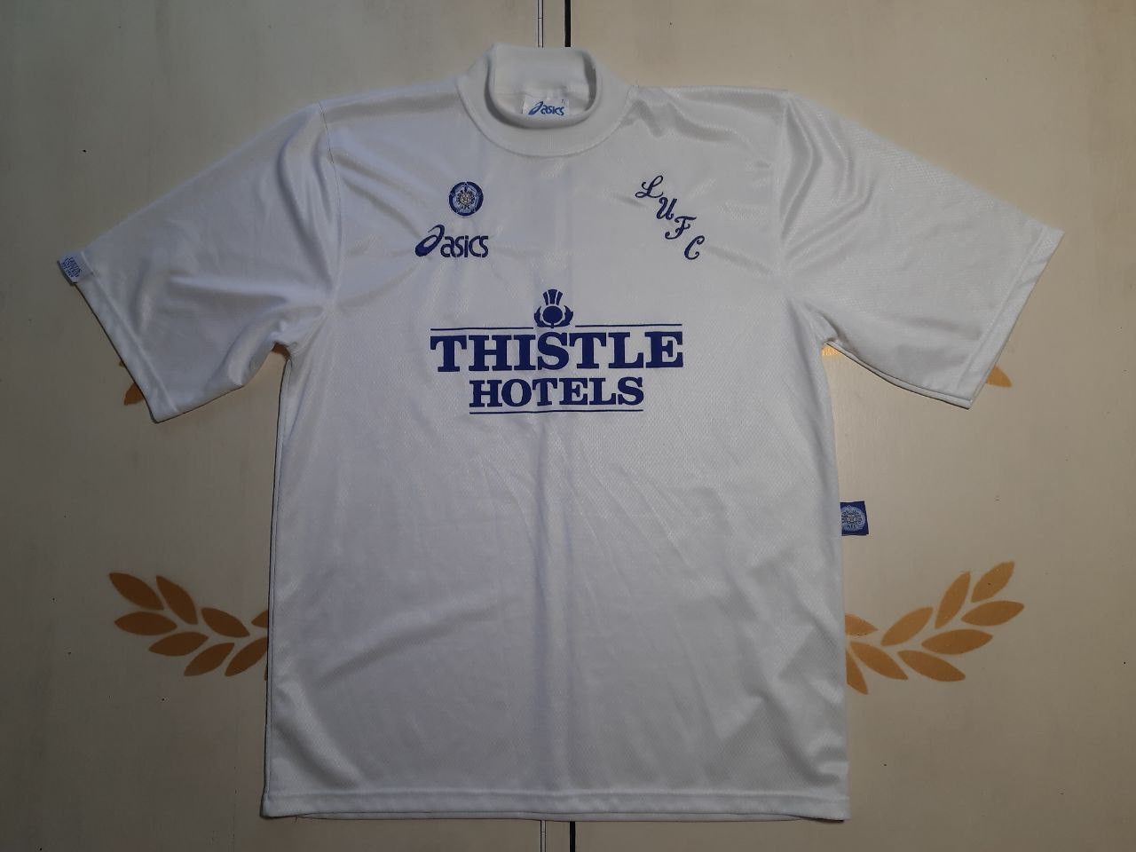 Asics Asics Leeds United FC Jersey 1995-1996 Size US L / EU 52-54 / 3 - 2 Thumbnail