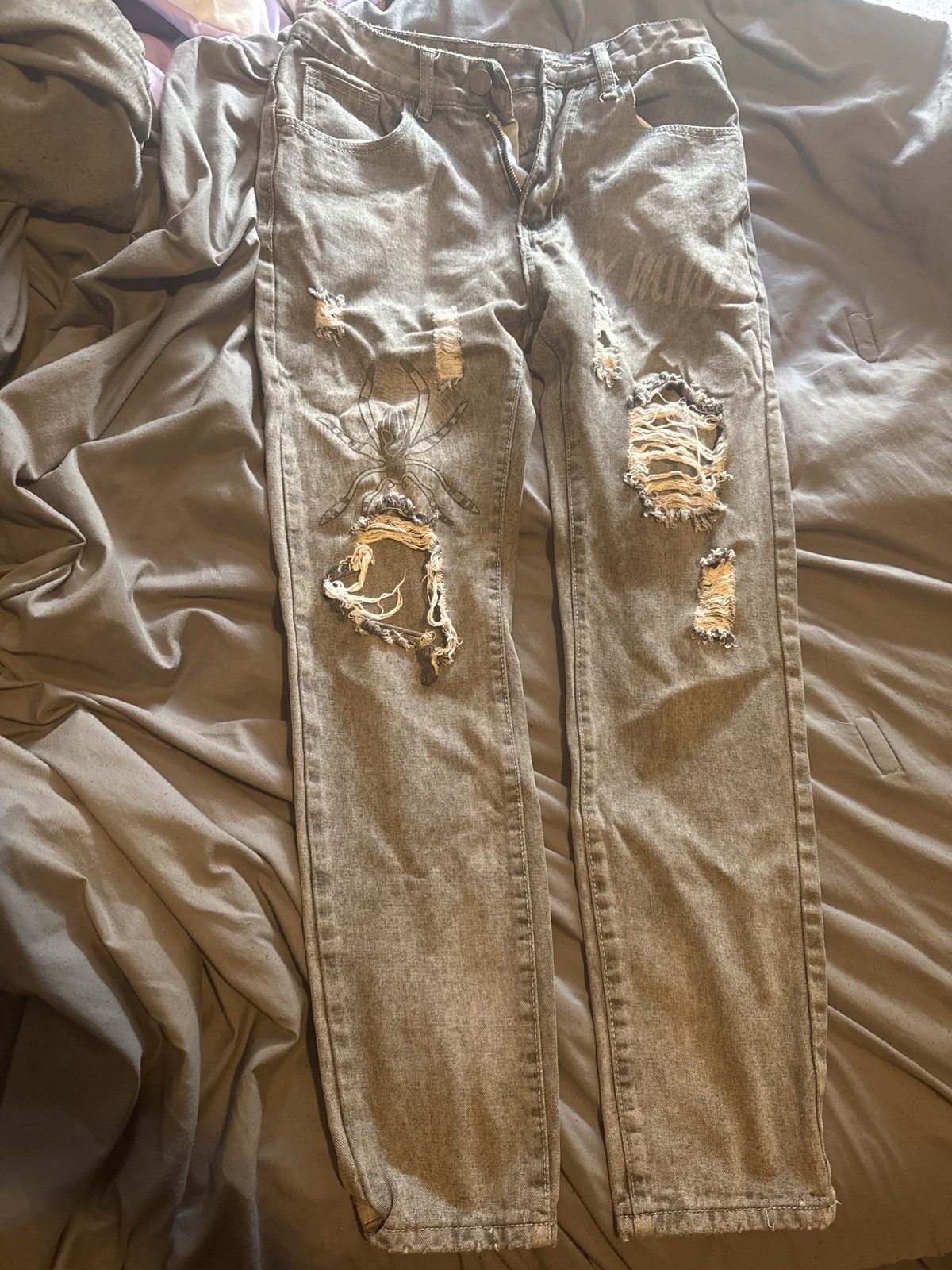 Other Grey Jeans Size US 28 / EU 44 - 1 Thumbnail