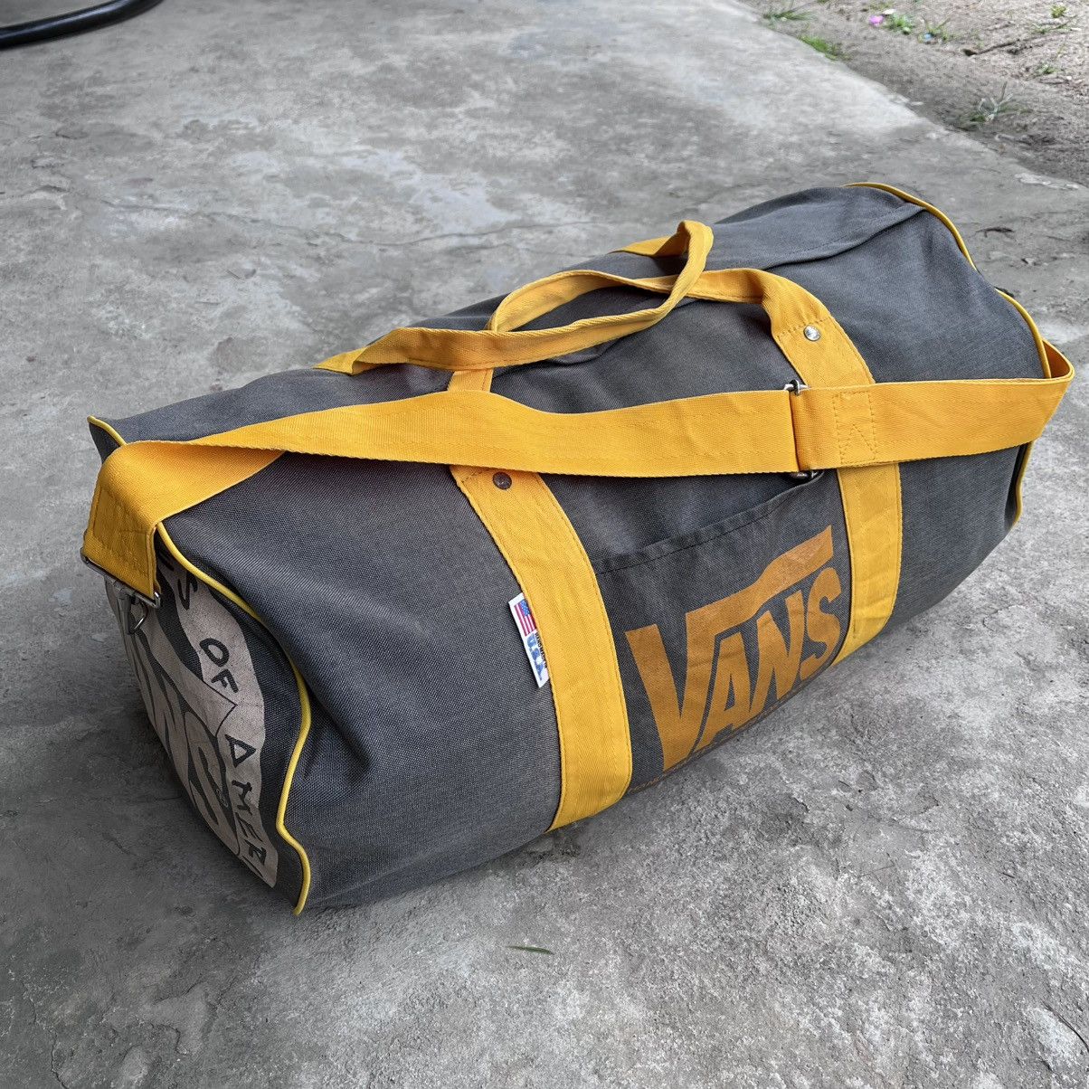 Vans Vintage 1990 Vans USA-Made Nylon Duffle Bag Size ONE SIZE - 1 Thumbnail