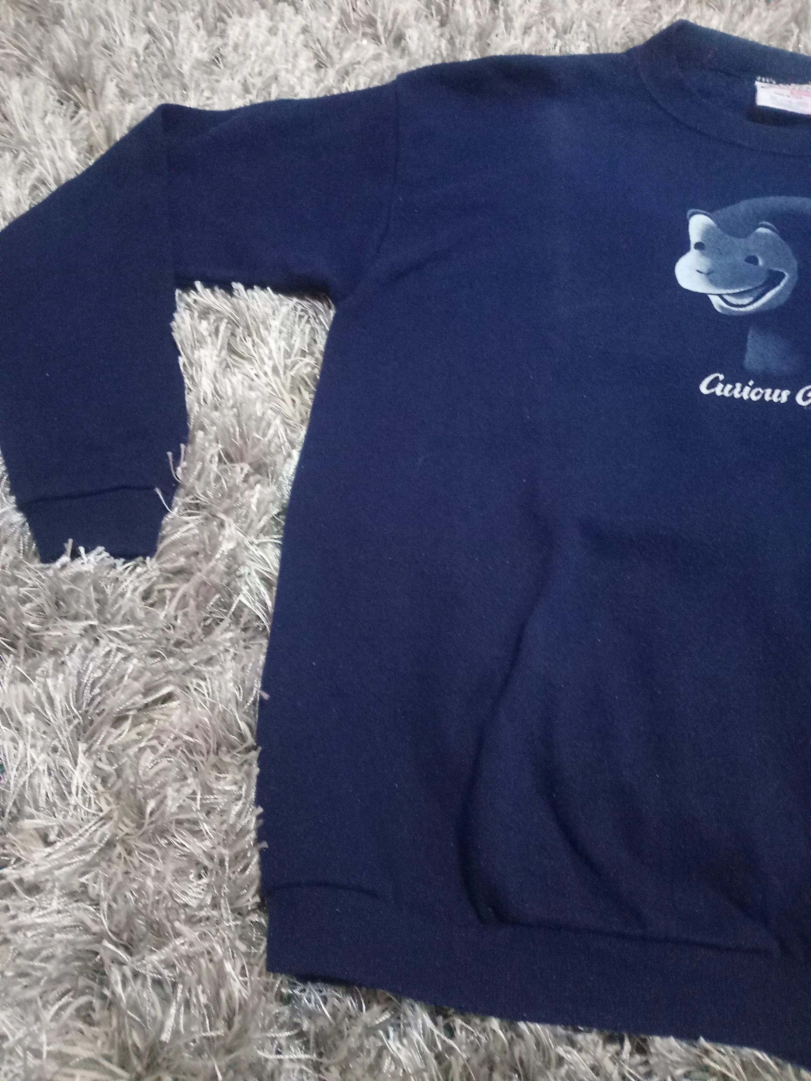 Other VINTAGE CURIOS GEORGE MONKEY MOVIE LONG SLEEVE T-SHIRT. Size US XL / EU 56 / 4 - 7 Thumbnail