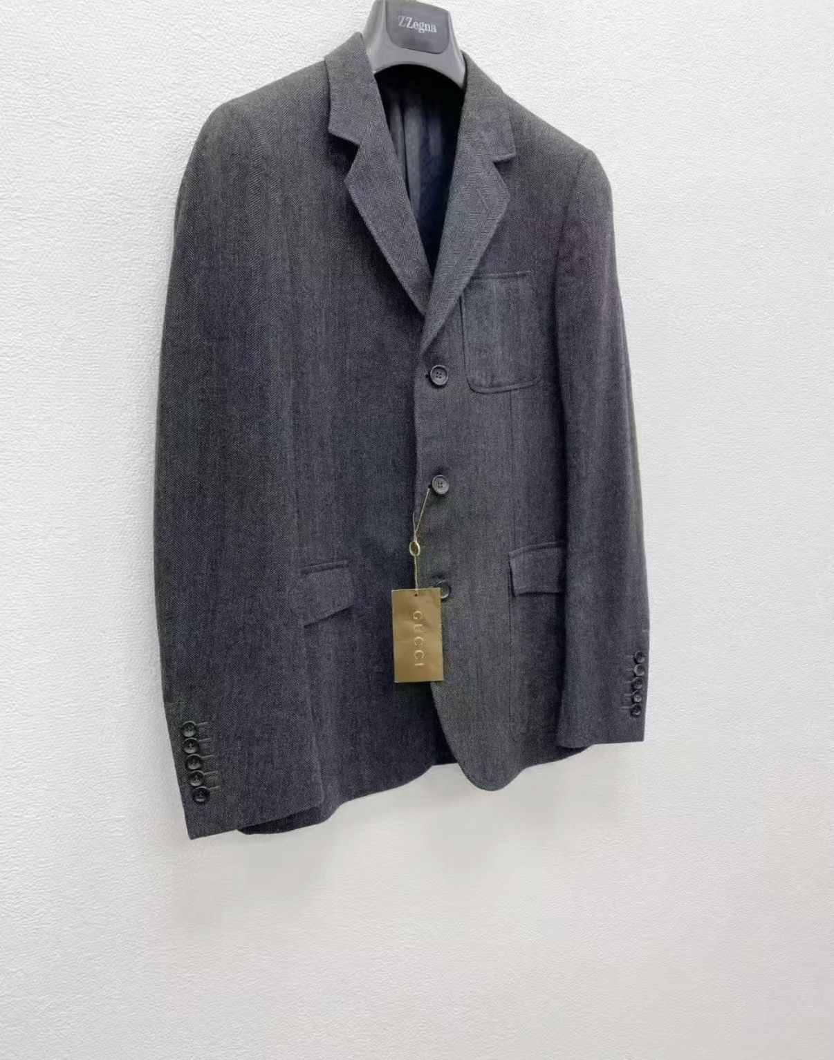 Gucci Gucci 100% Wool Casual Blazer J30 Size US S / EU 44-46 / 1 - 1 Thumbnail