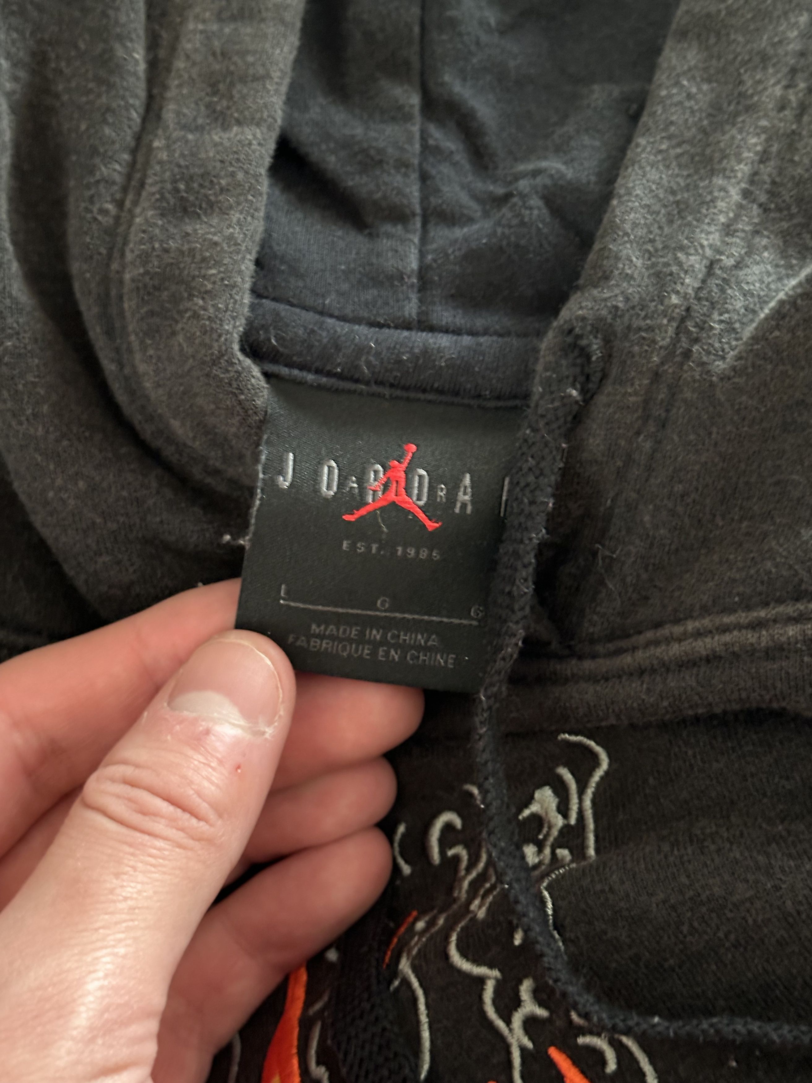 Jordan Brand × Travis Scott Cactus Jack Jordan Sweatshirt Size US L / EU 52-54 / 3 - 3 Thumbnail