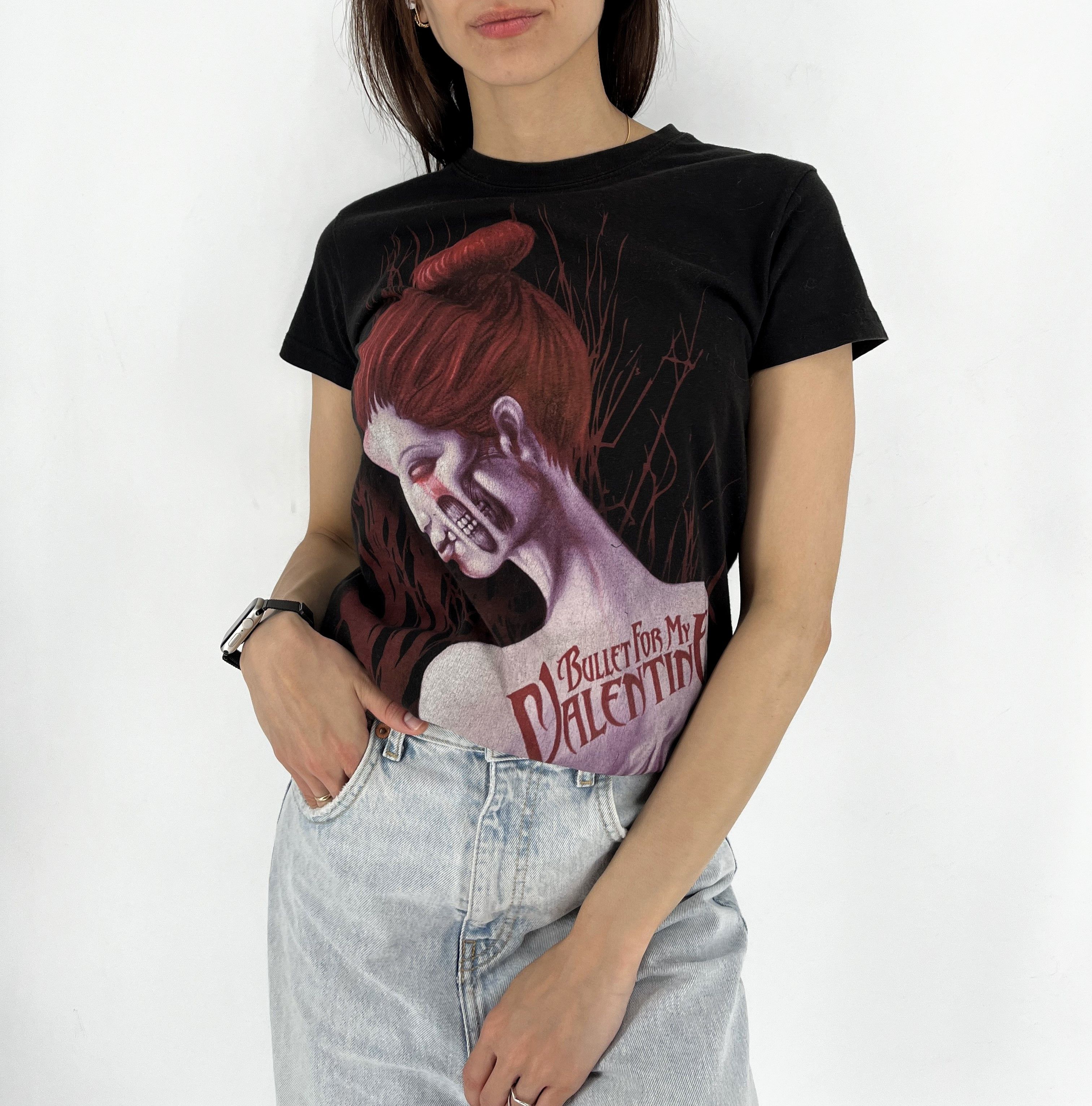 Band Tees My Bloody Valentine All Over Print Women's T Shirt Size S / US 4 / IT 40 - 2 Thumbnail