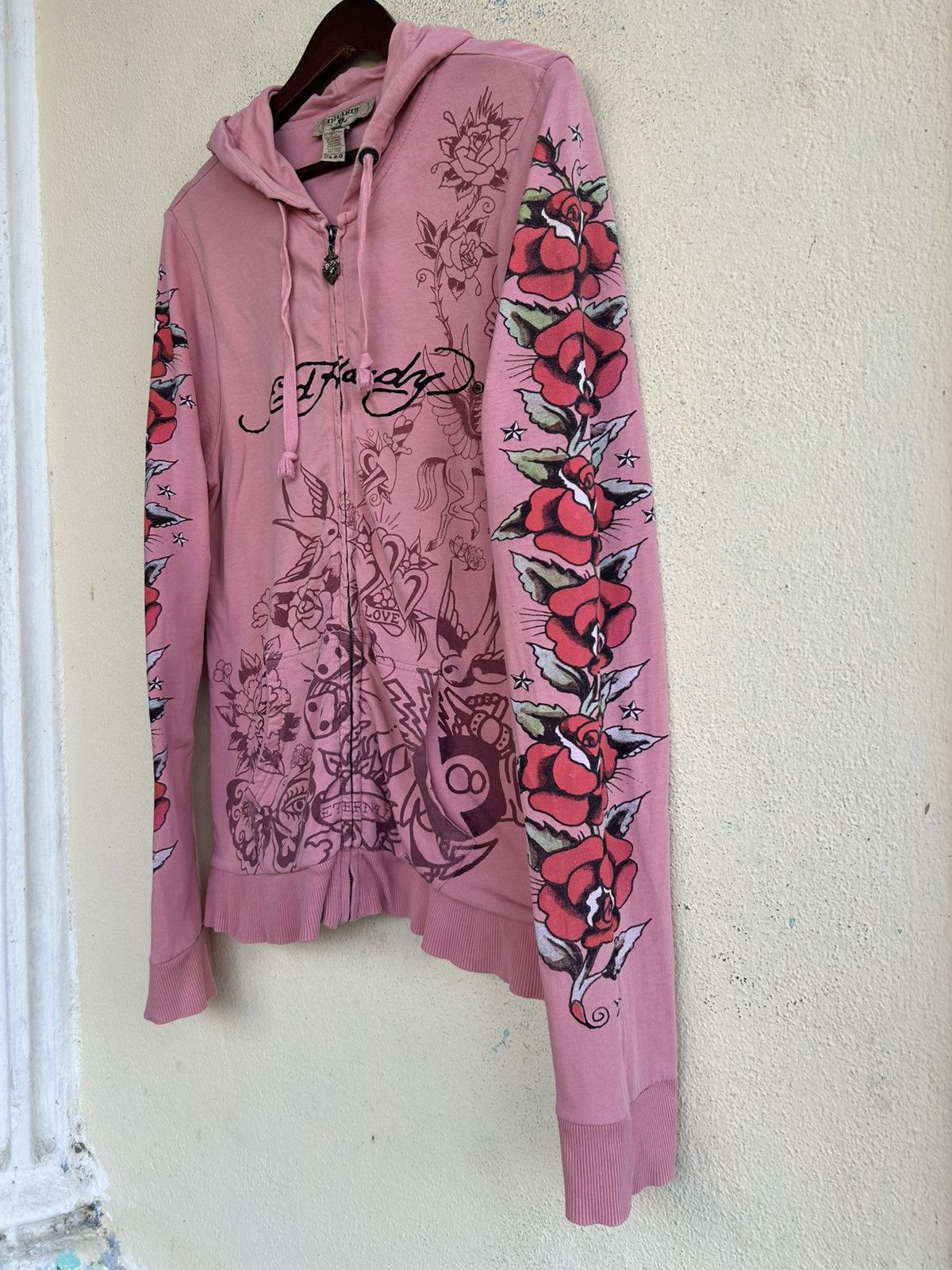 Ed Hardy Ed Hardy Zip Up Hoodie Size M / US 6-8 / IT 42-44 - 4 Thumbnail