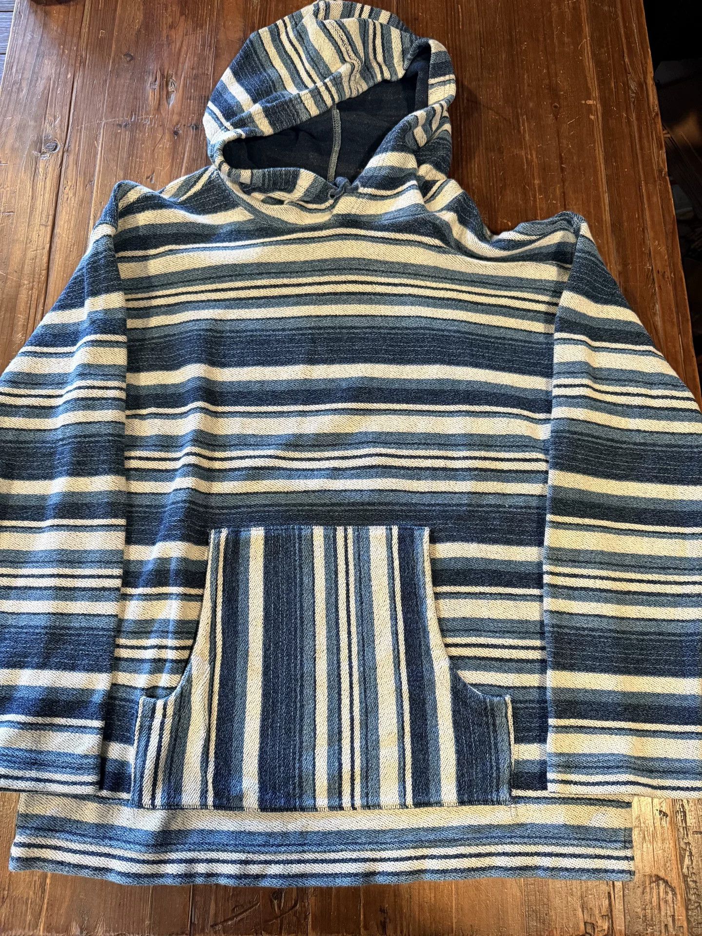 RRL Ralph Lauren RRL Ralph Lauren Striped Hoodie S Size US S / EU 44-46 / 1 - 1 Thumbnail