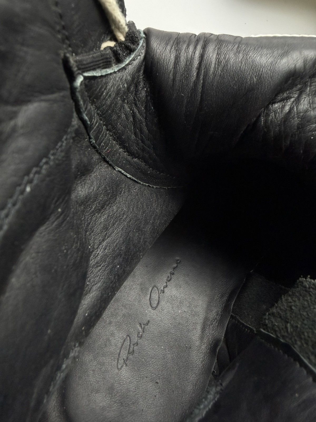 Rick Owens Rick Owens Black Geobasket Size US 7 / IT 37 - 15 Thumbnail