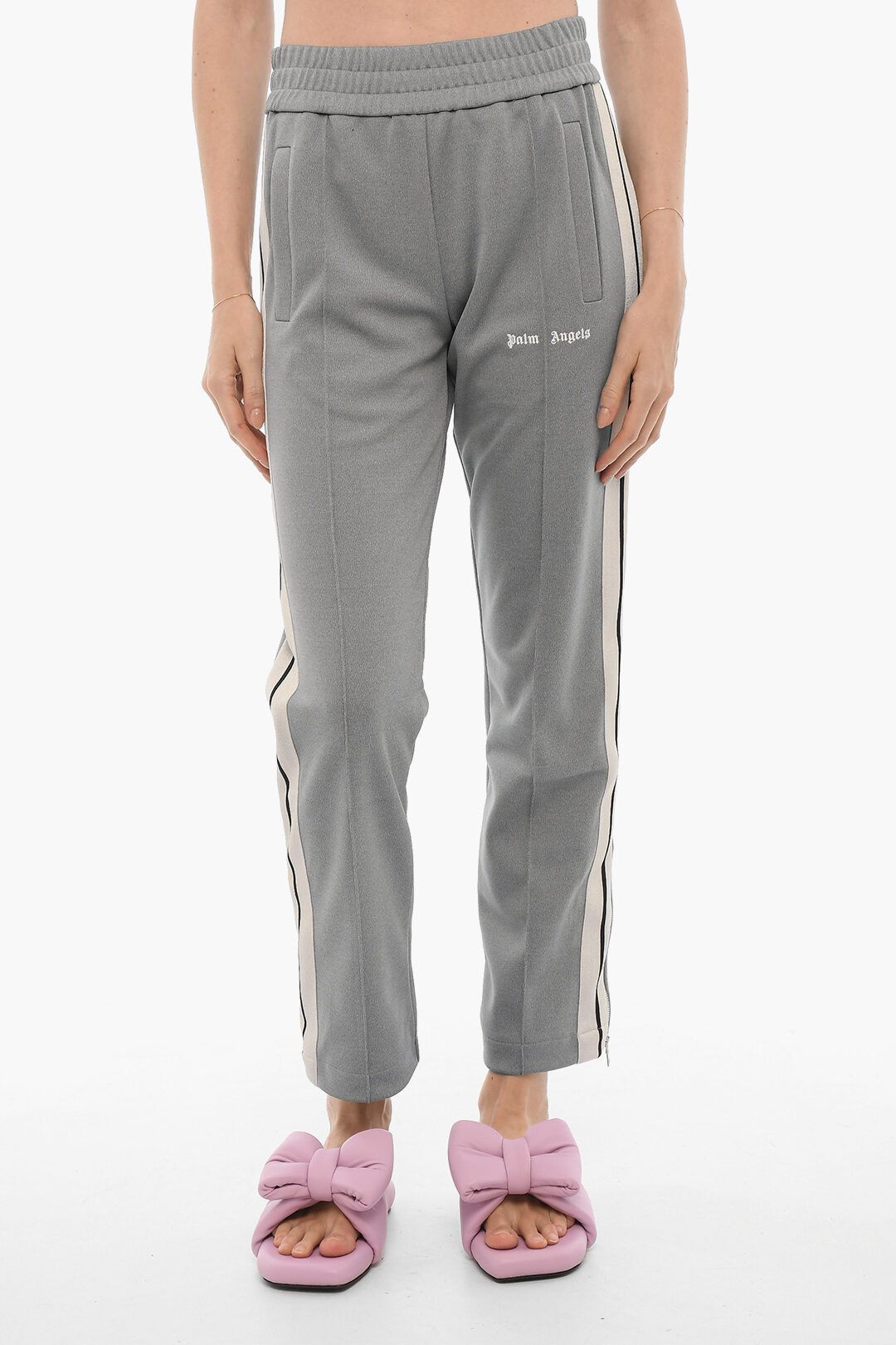 og1mm0724 High Waisted Joggers in Grey