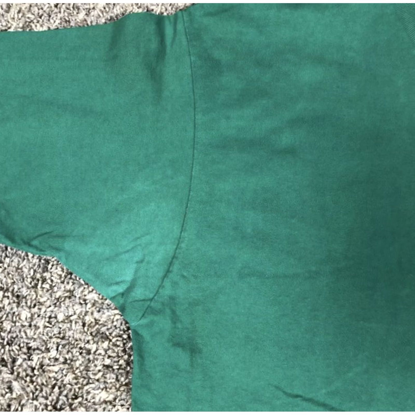 Vintage VINTAGE Trend Basics 2XL T-Shirt Green 90s 2XL Short Sleeve Crew Neck Pockets Made In USA Mens Size US XXL / EU 58 / 5 - 5 Thumbnail